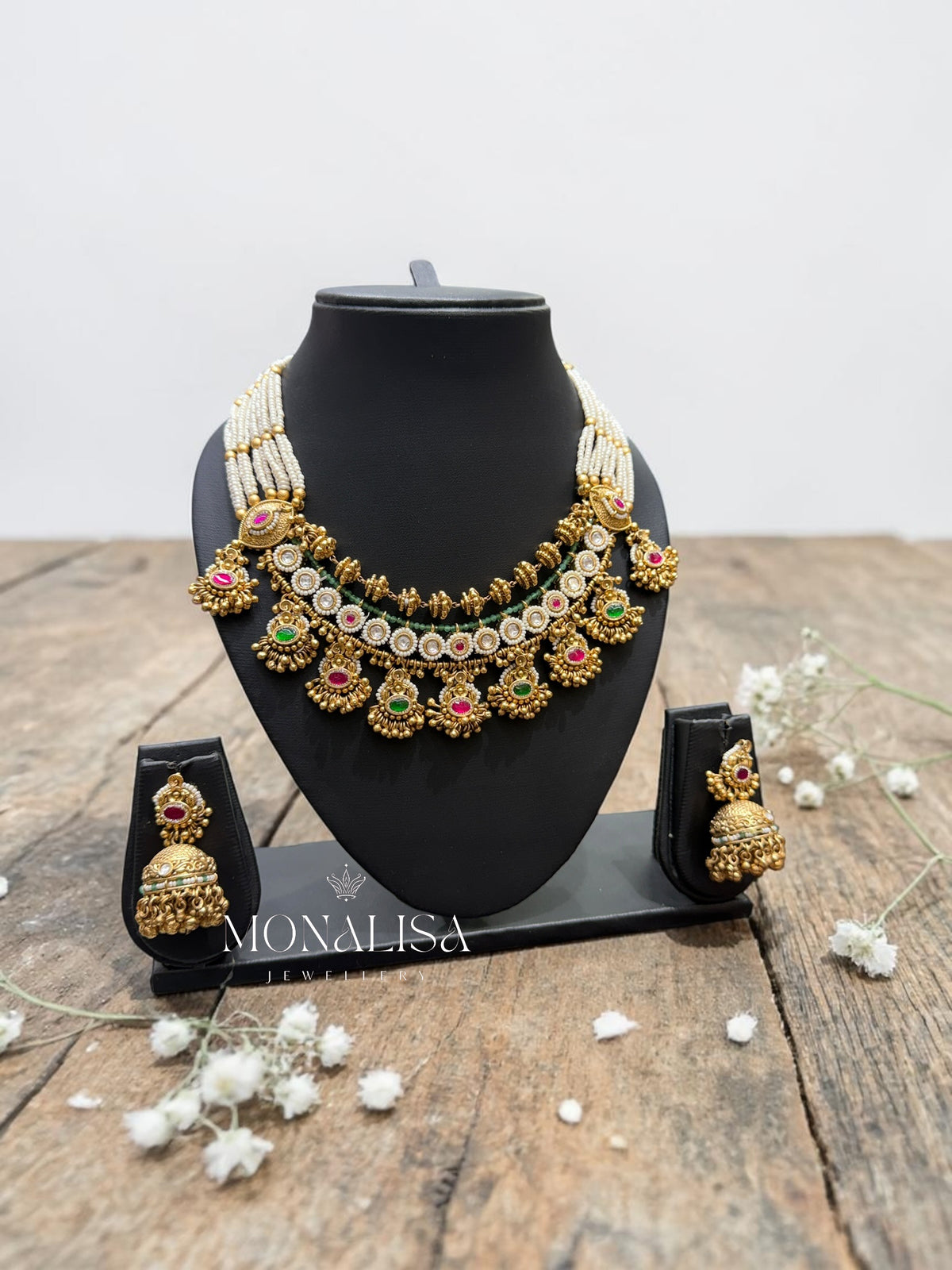 Amaya Antique Designer Necklace Set