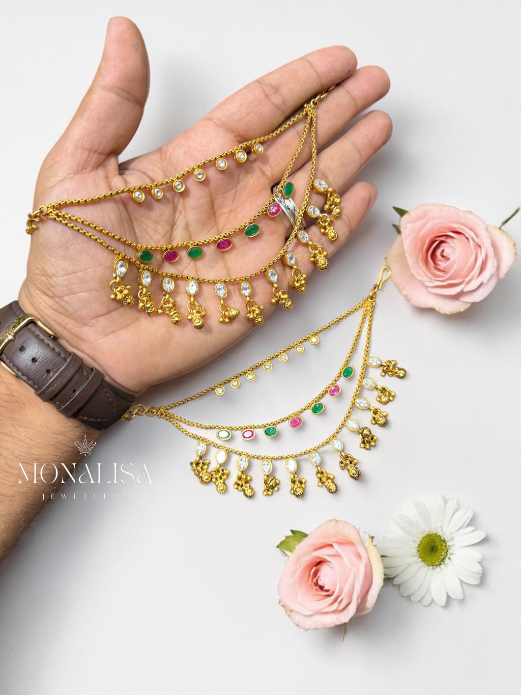 Tanya Antique Designer Earchain