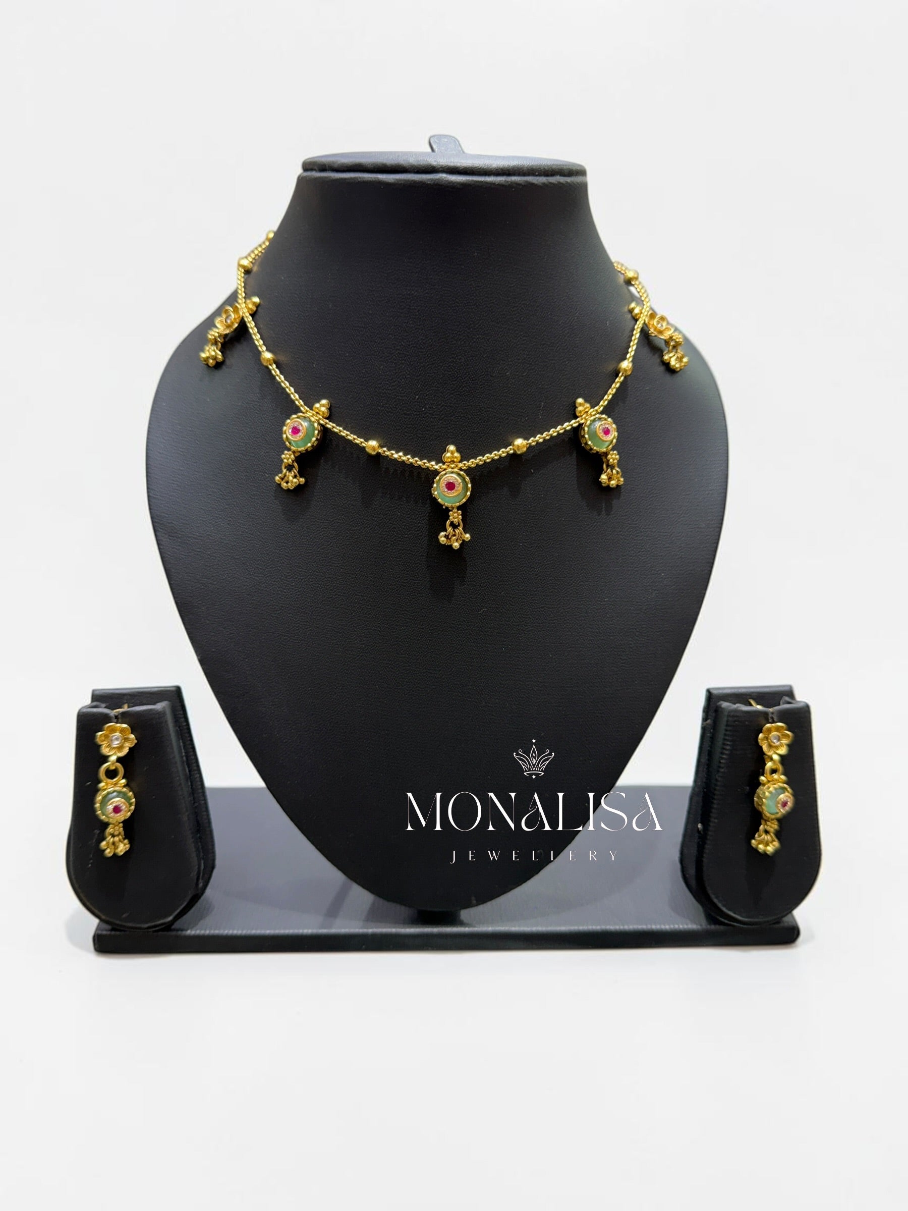 Bahula Antique designer Necklace Set