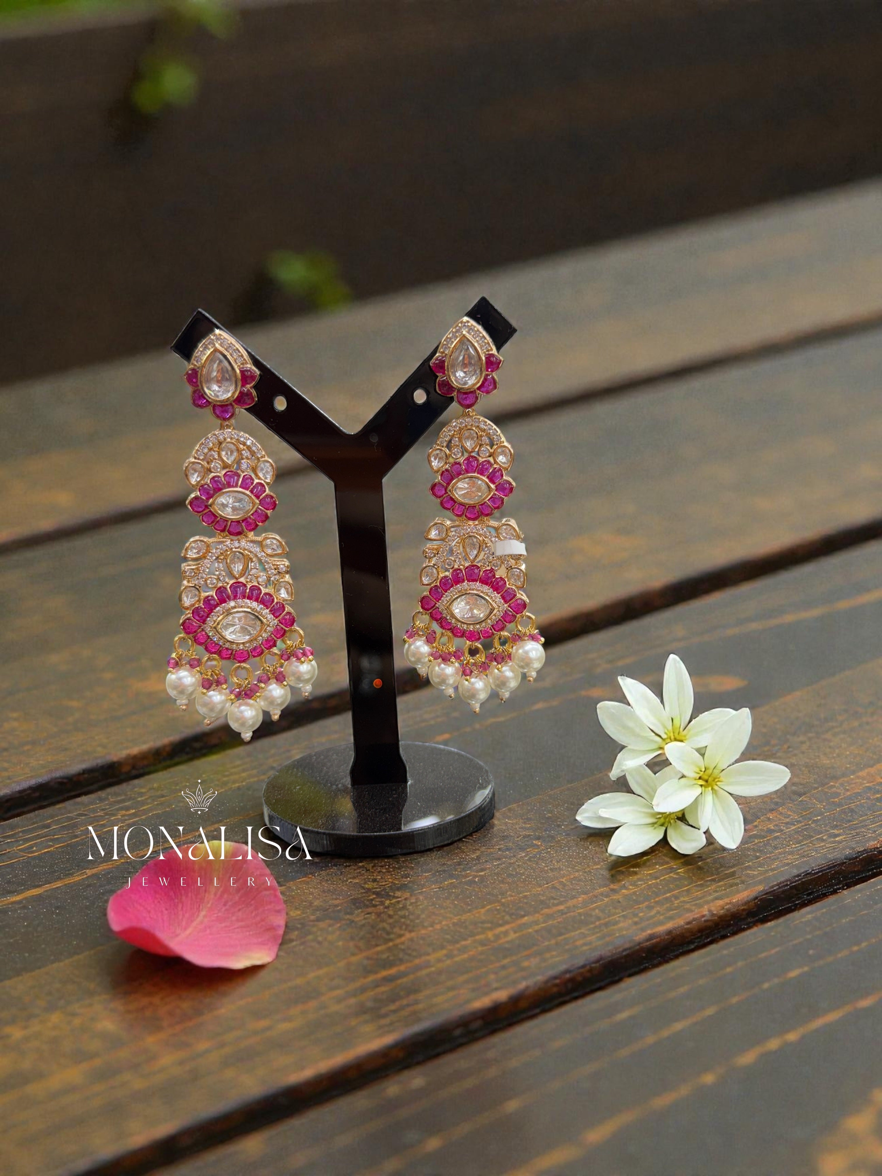Arya Polki Desinger Earing