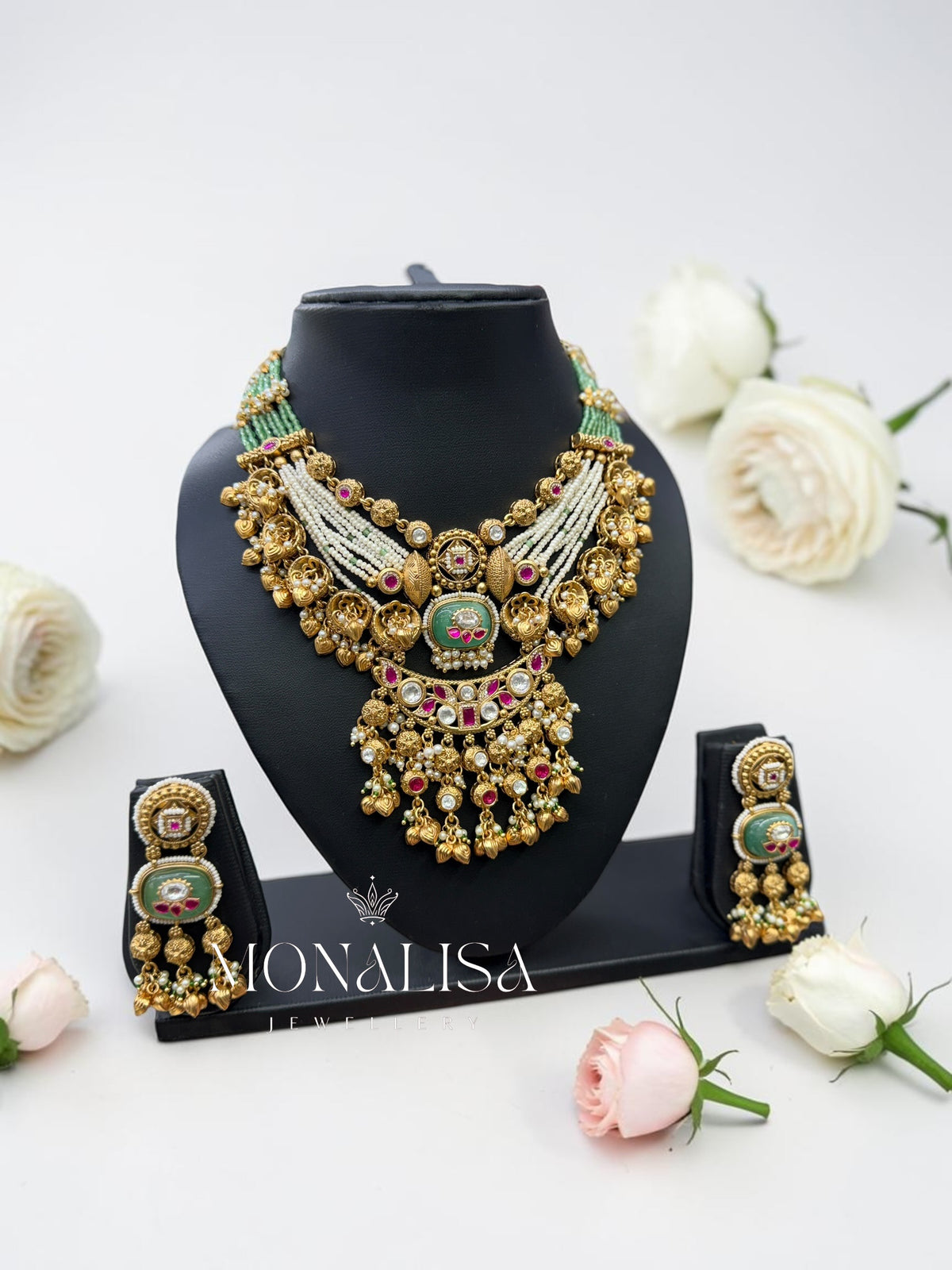Jigisha Antique Designer Necklace Set