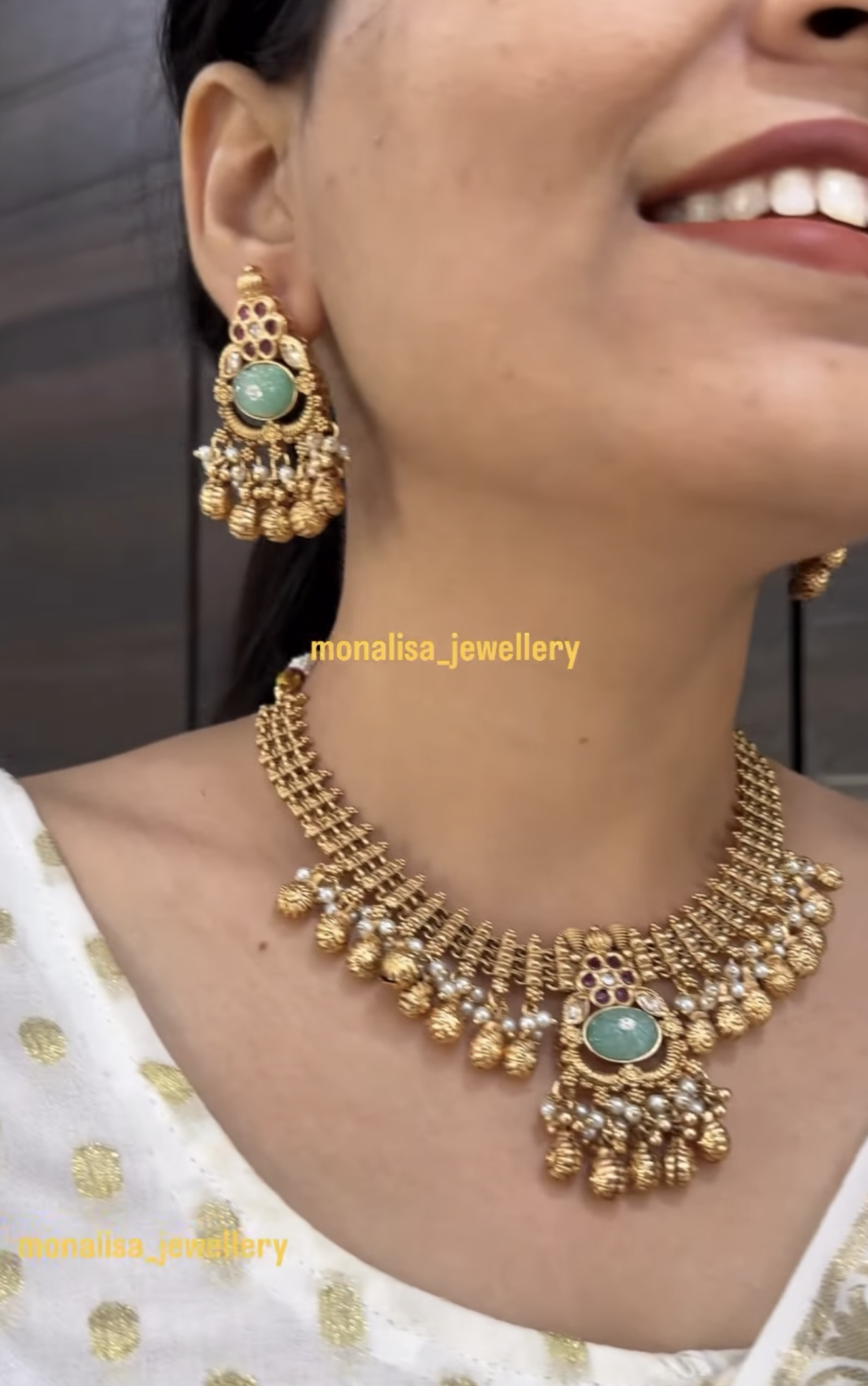 Devisha Antique Designer Necklace Set