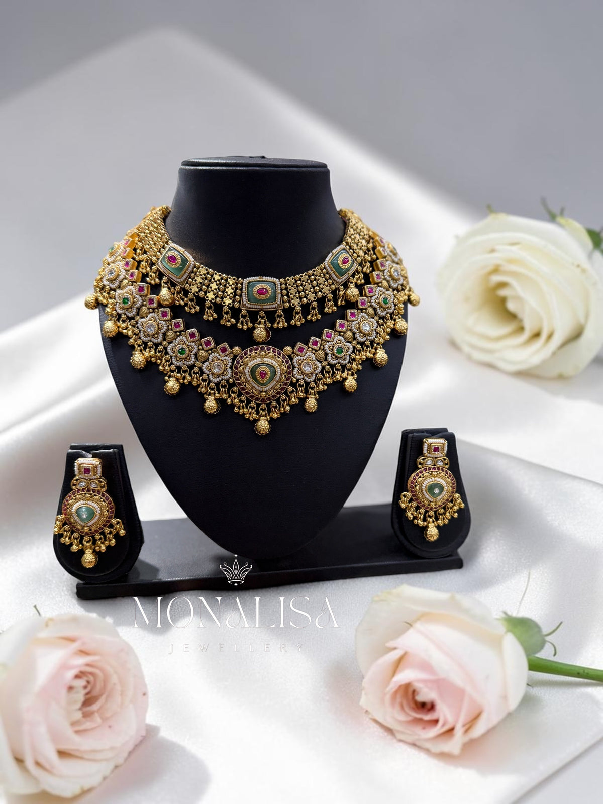 Mira Antique Designer Necklace Set