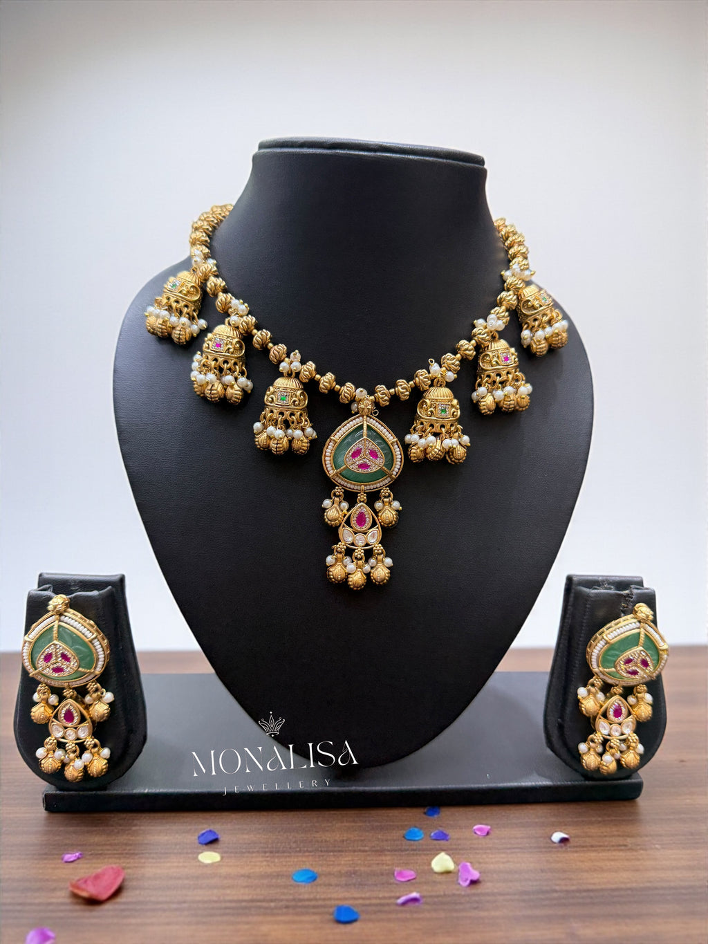 Dheriya Antique Designer Necklace Set