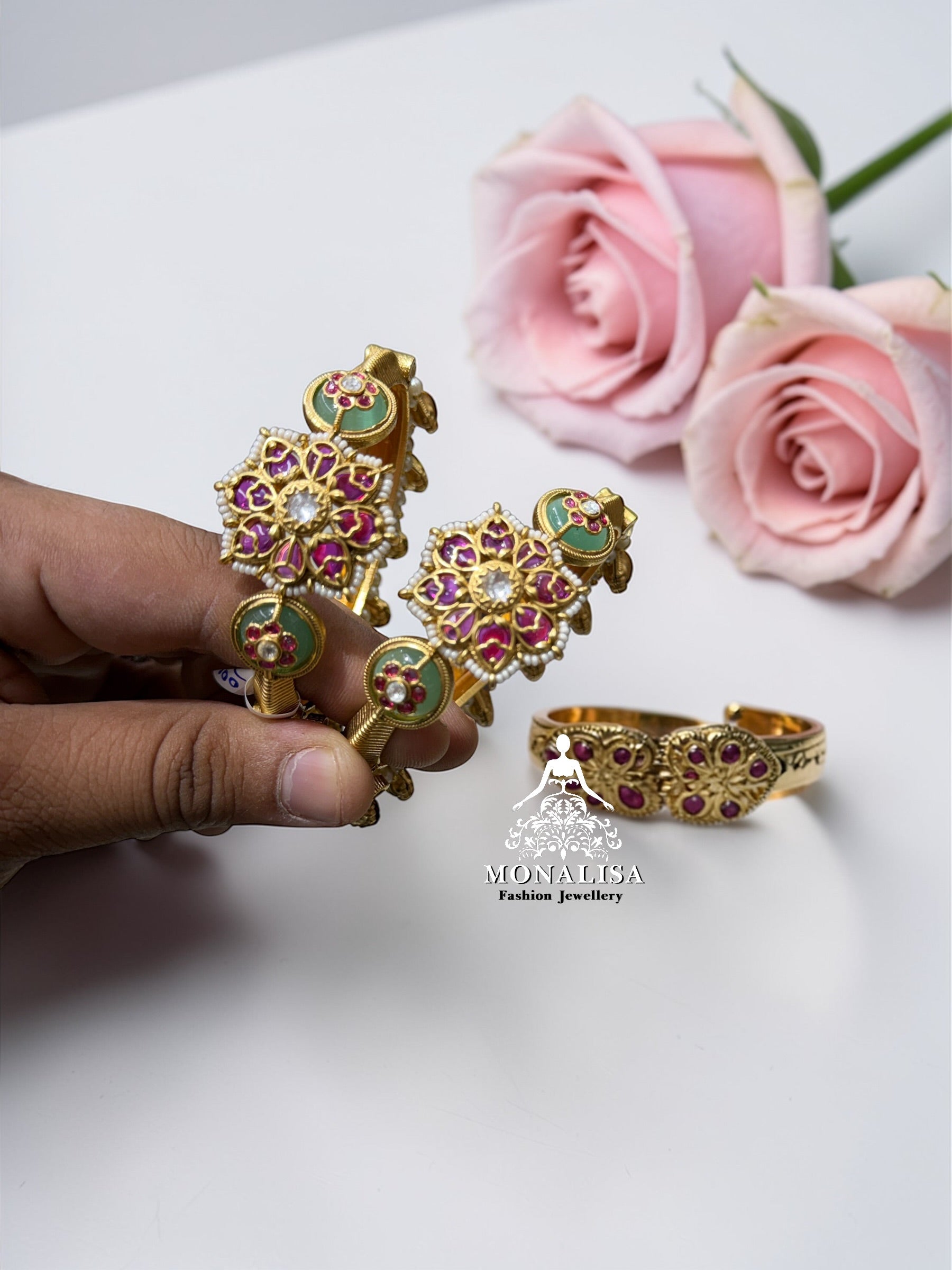 Minsa Antique Designer Bangles