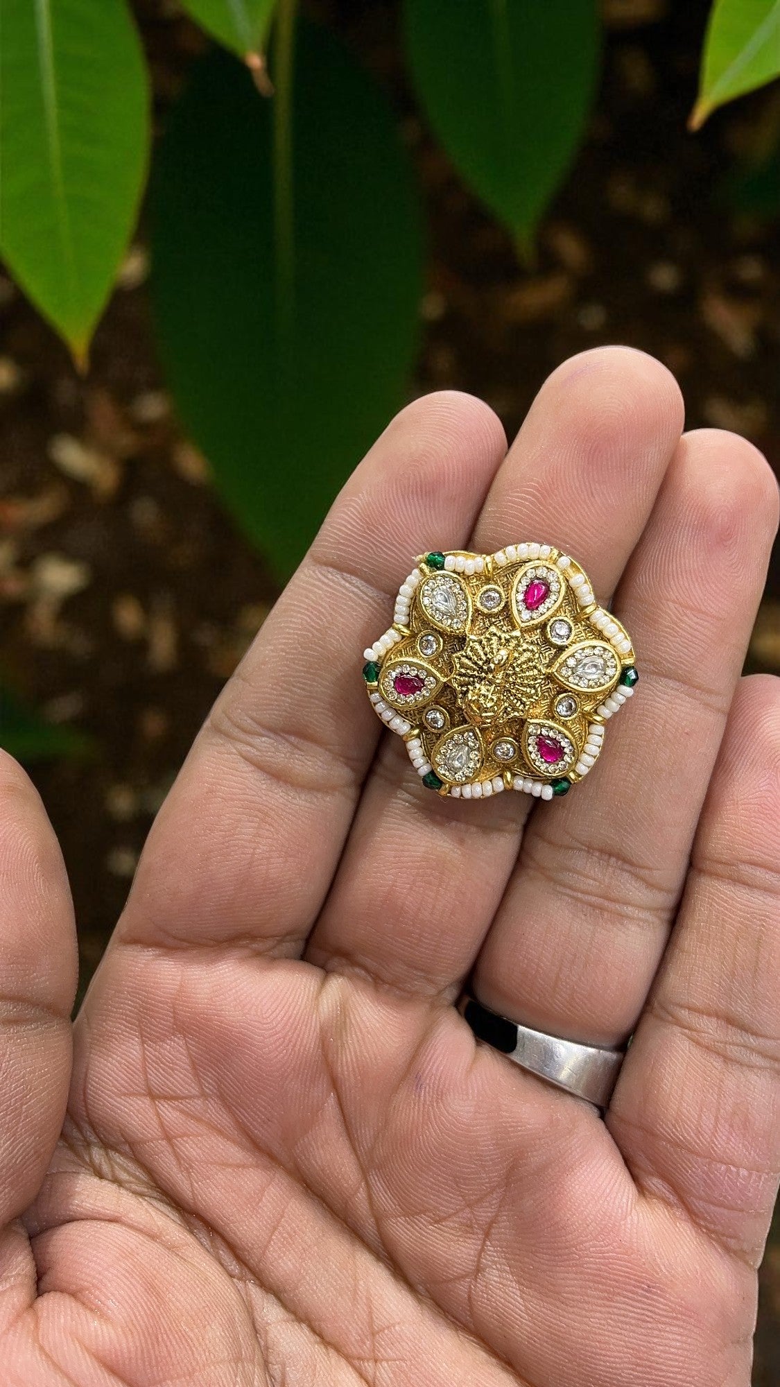 Peacock Antique Designer Ring