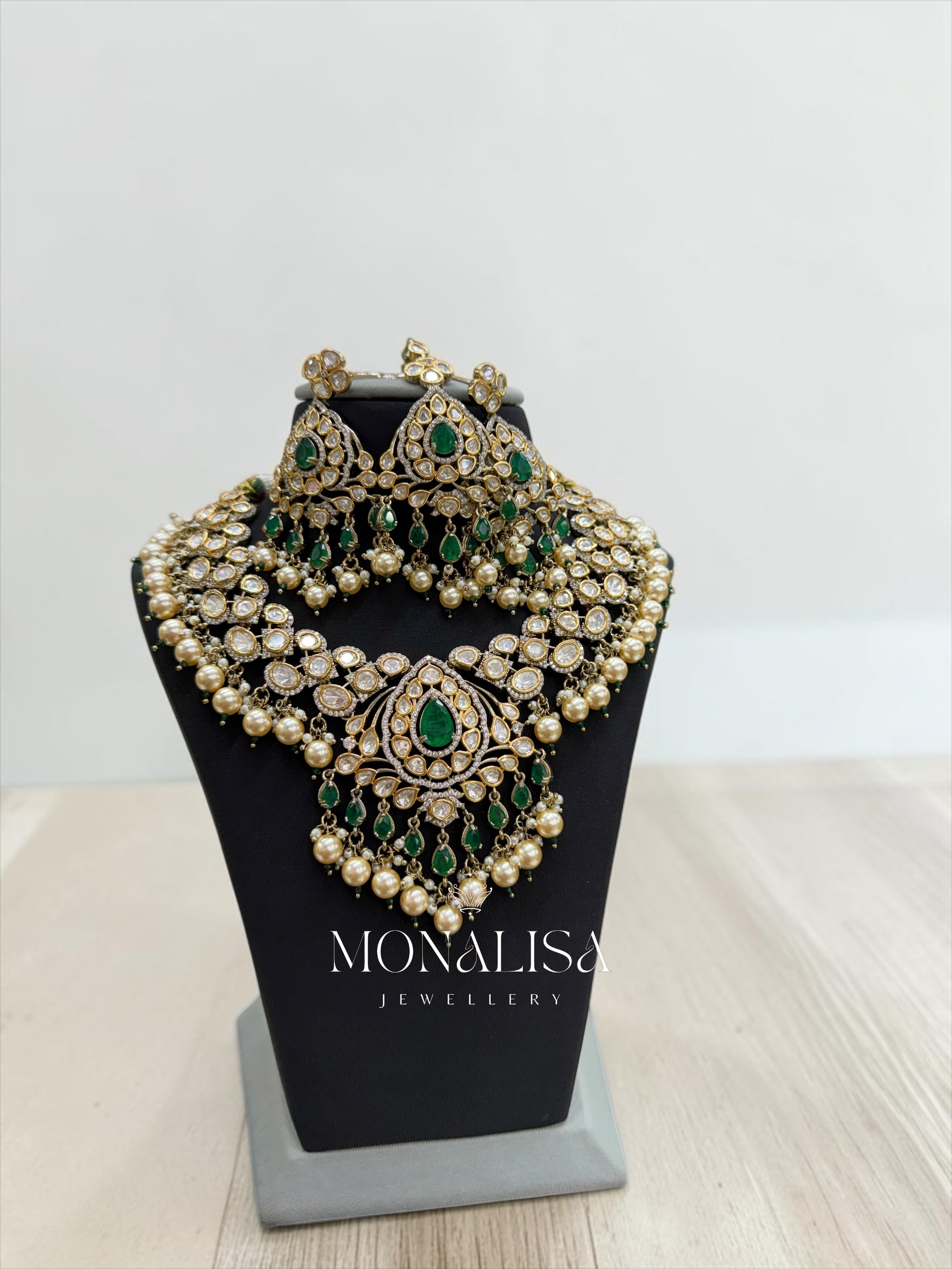 Tanishka Polki Designer Necklace Set