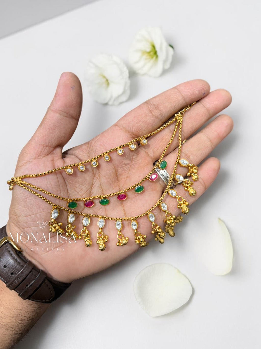 Tanya Antique Designer Earchain