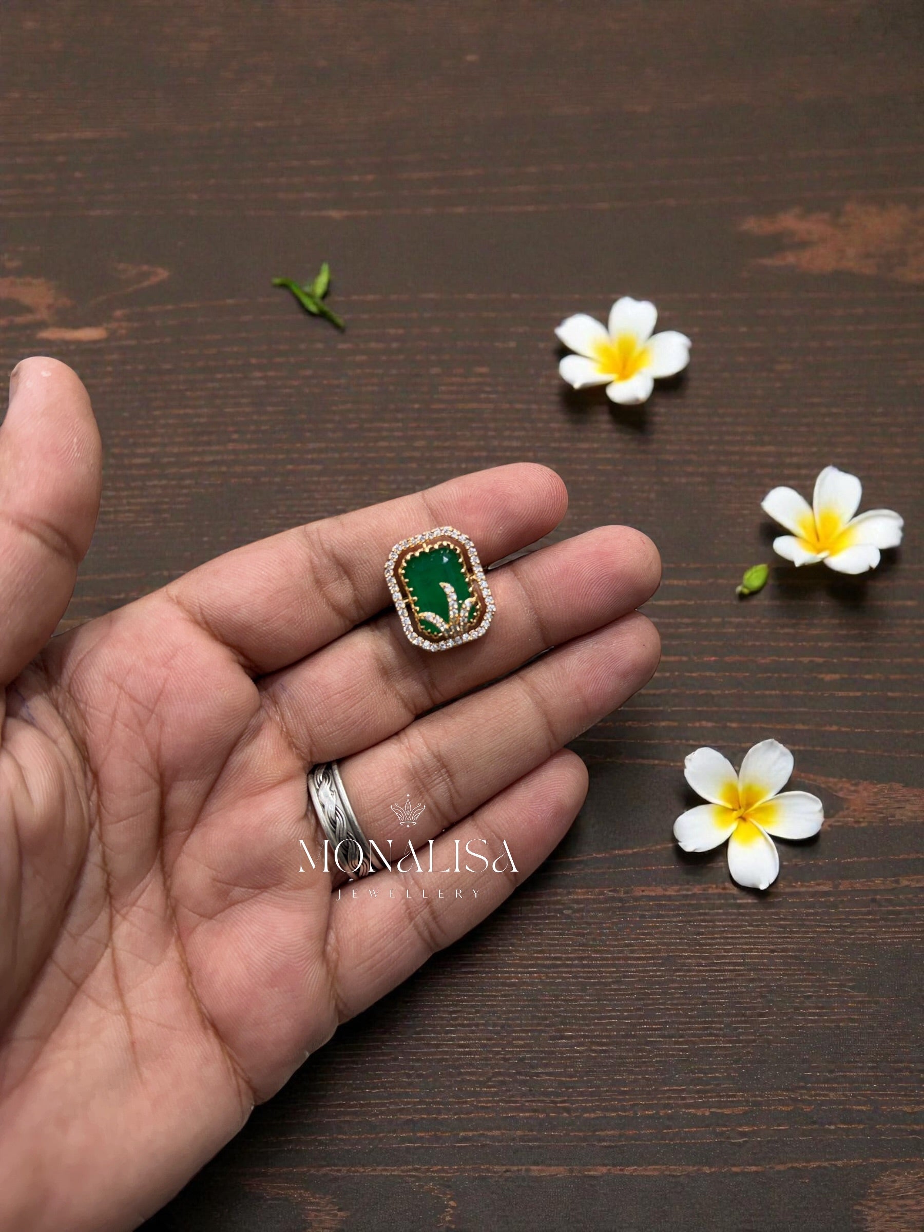 Sidhi Polki Designer Ring