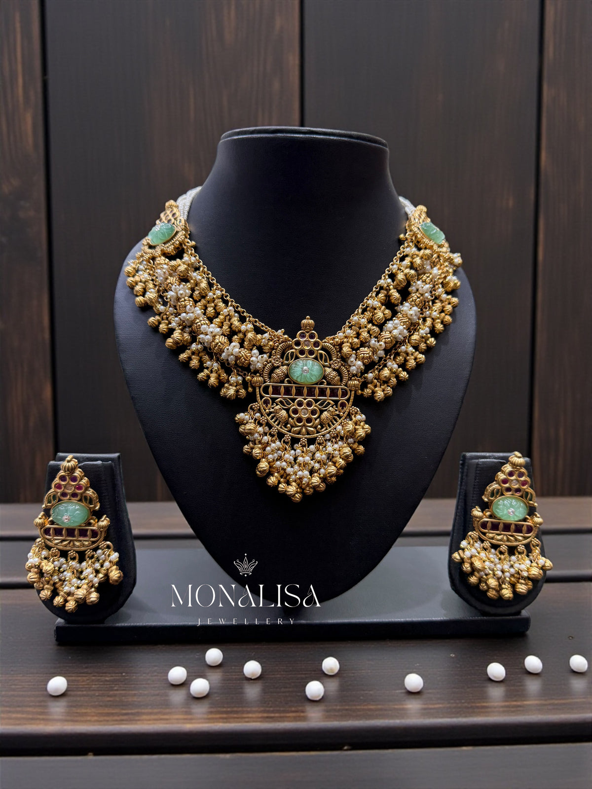 Shagun Antique Designer Necklace Set