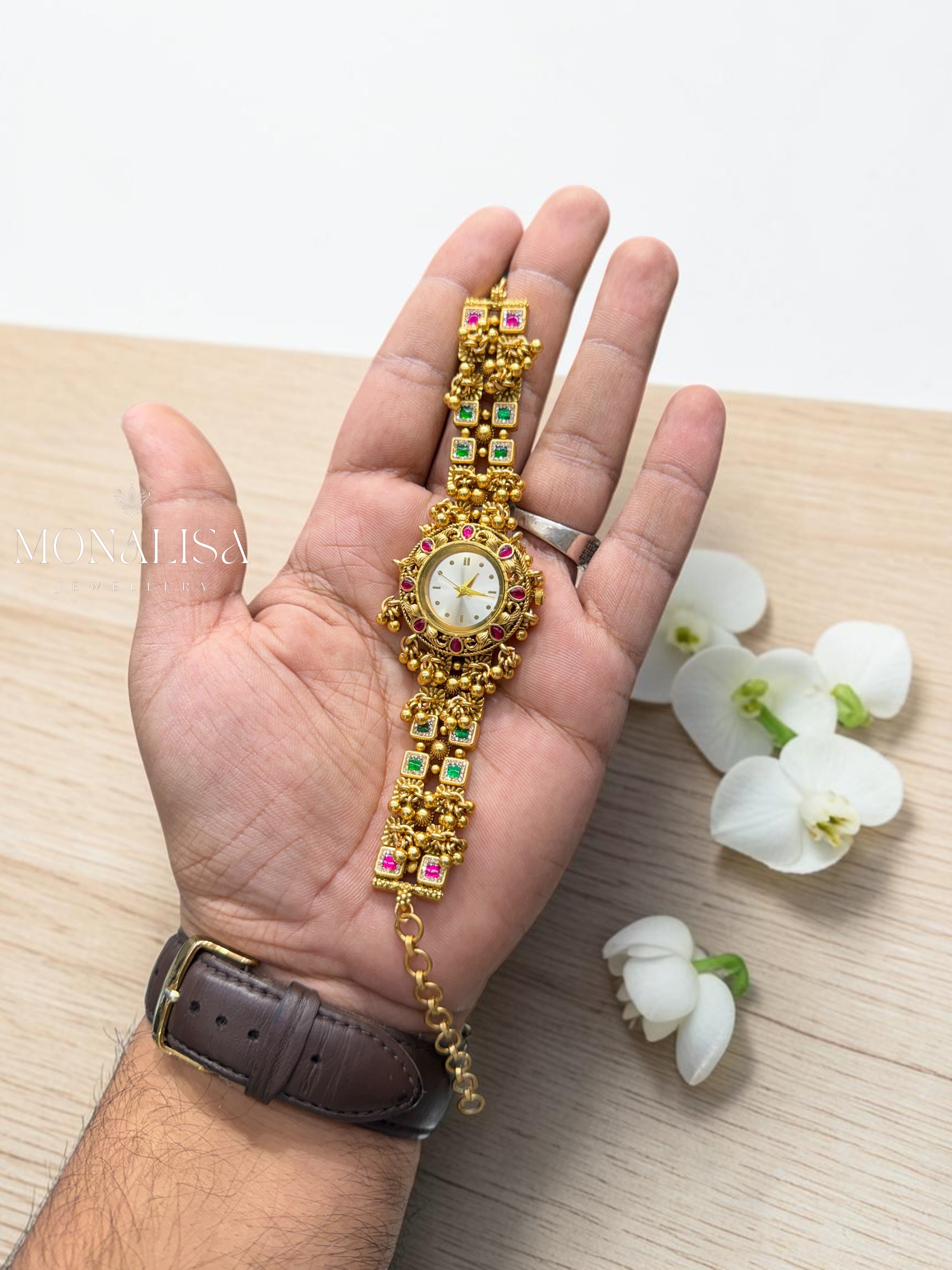 Diya Antique Designer Watch