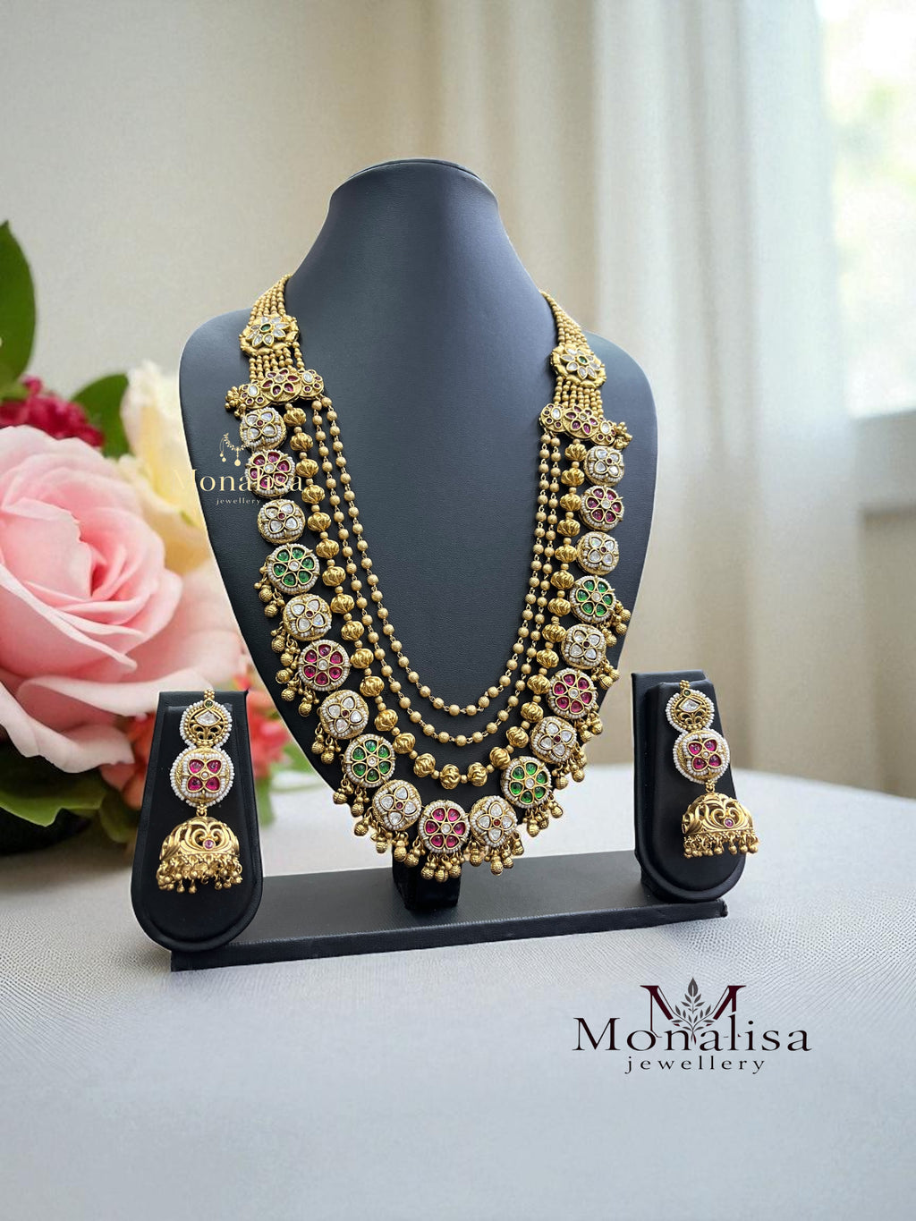 Pushpaa-2 Antique Designer Long Necklace