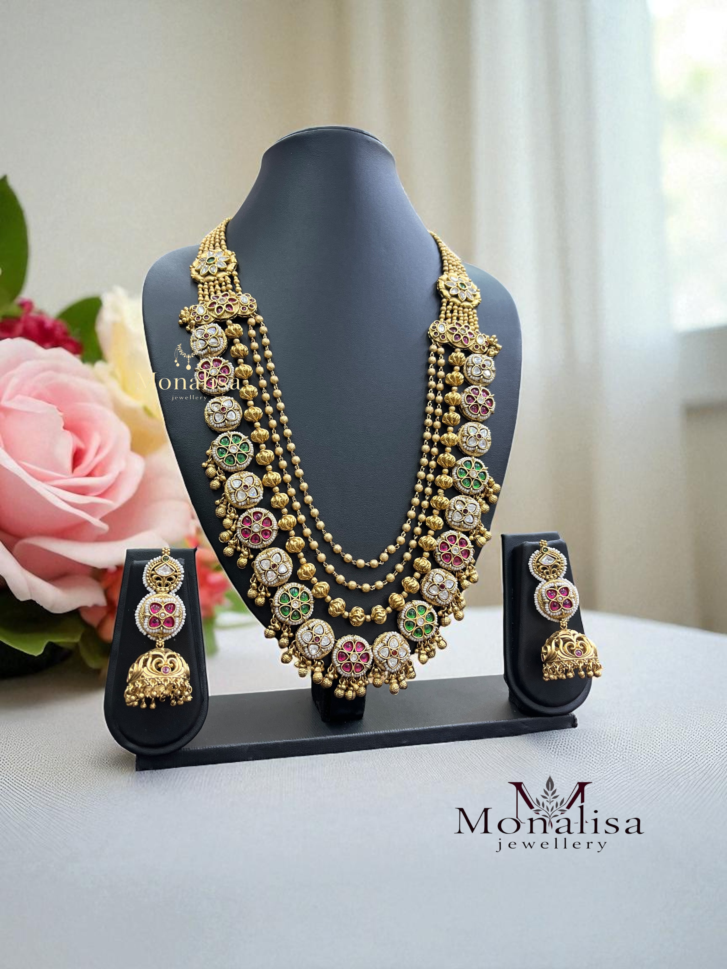 Pushpaa-2 Antique Designer Long Necklace