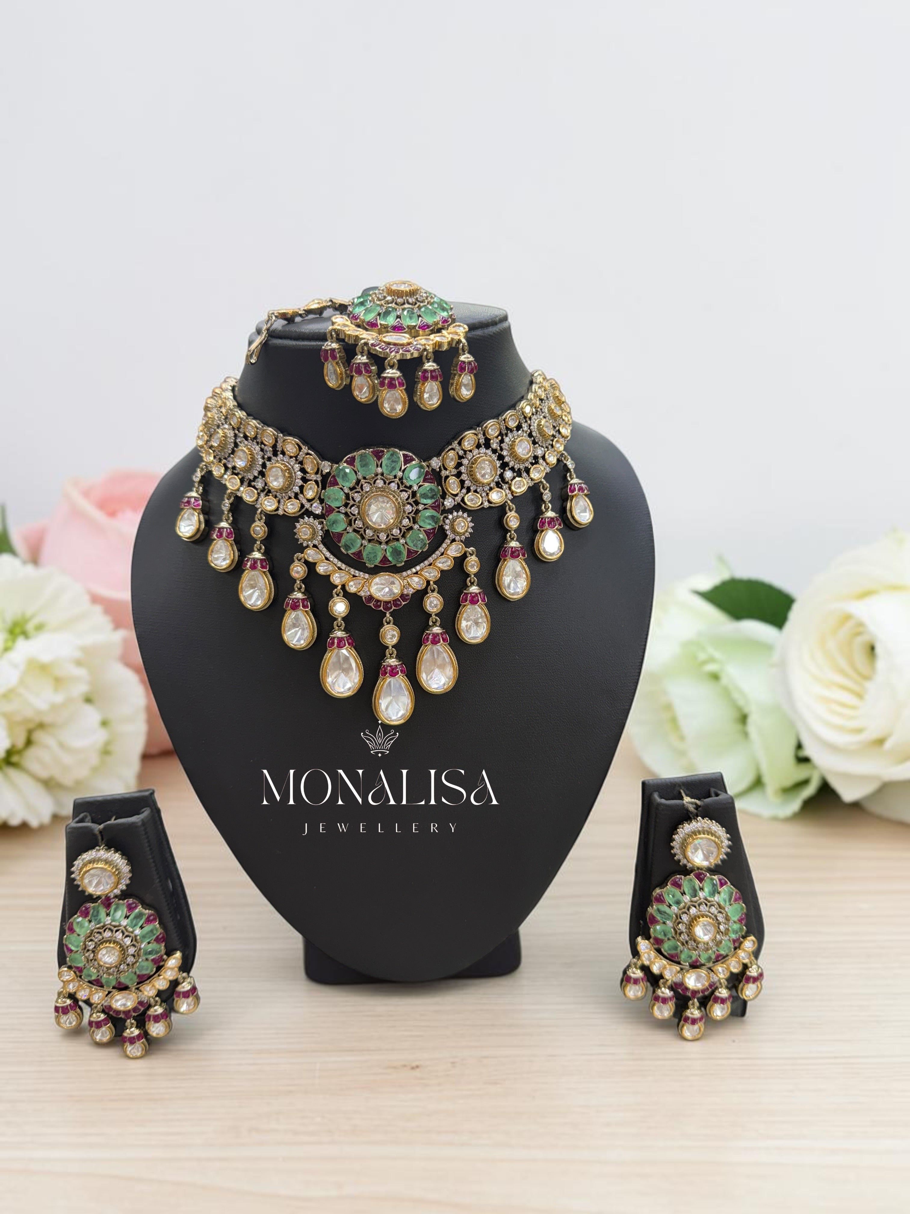 Shriya Polki Designer Necklace Set