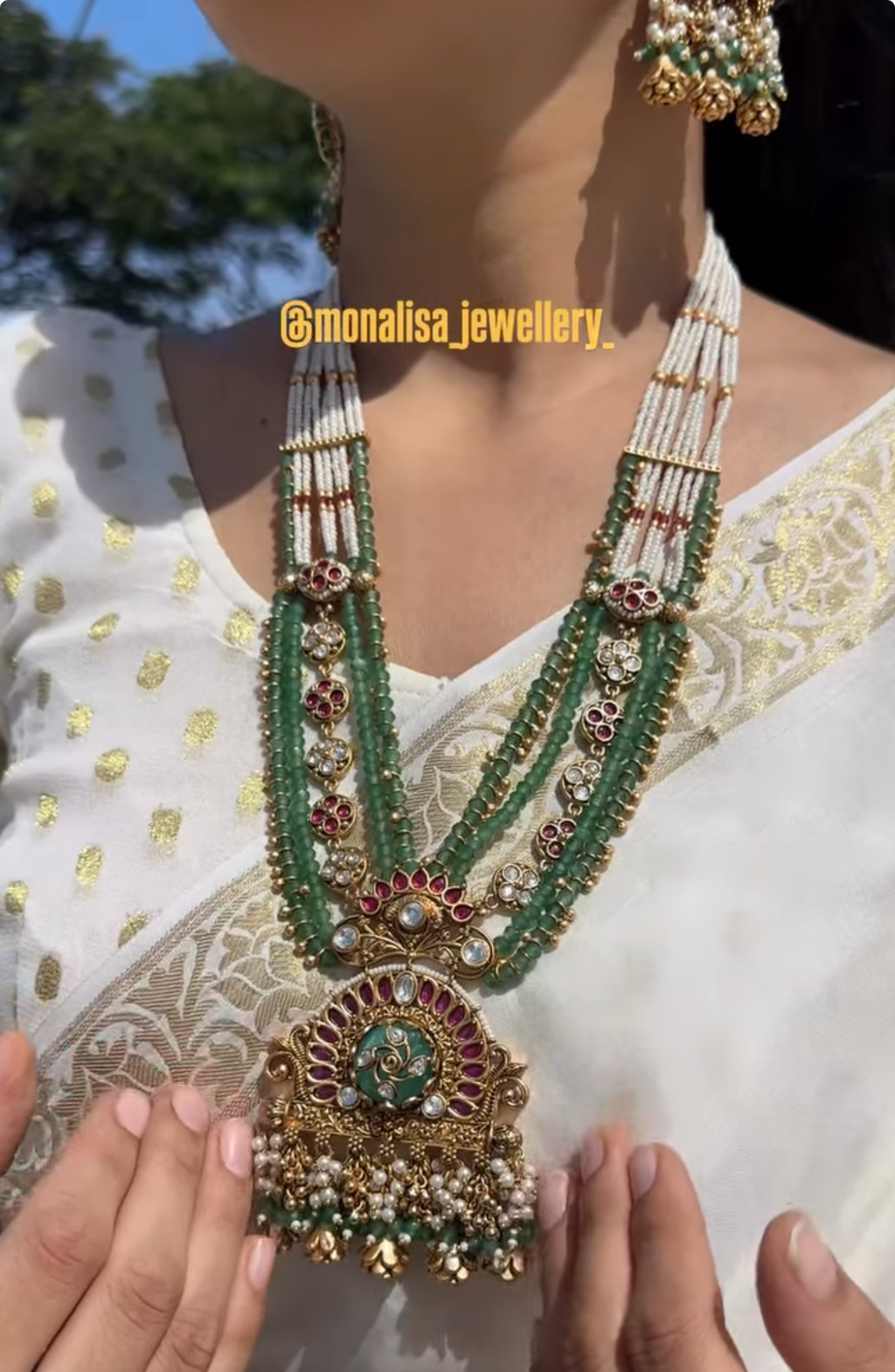 Ambar Antique Designer Necklace Set