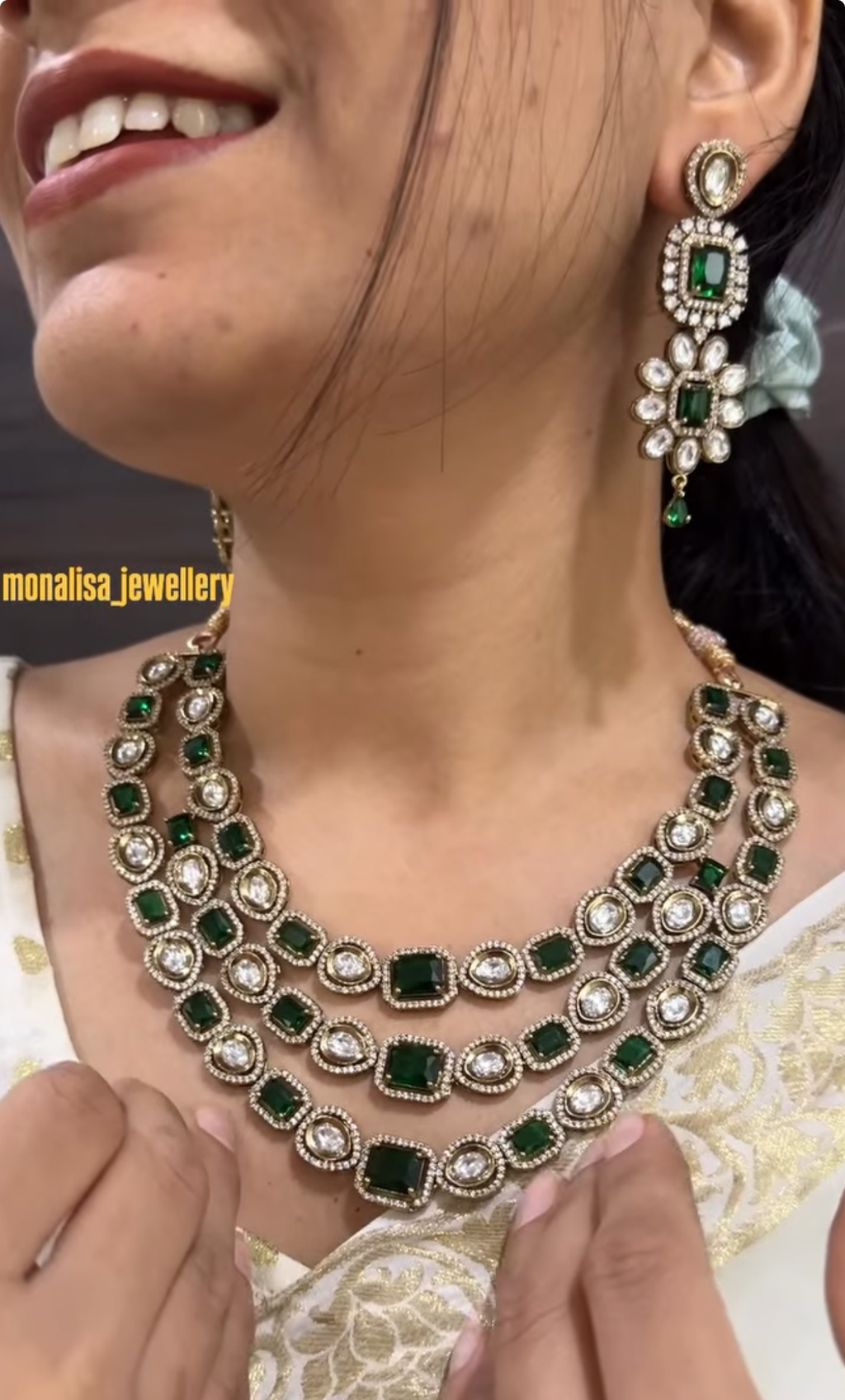 Rumaisa Antique Designer Necklace Set