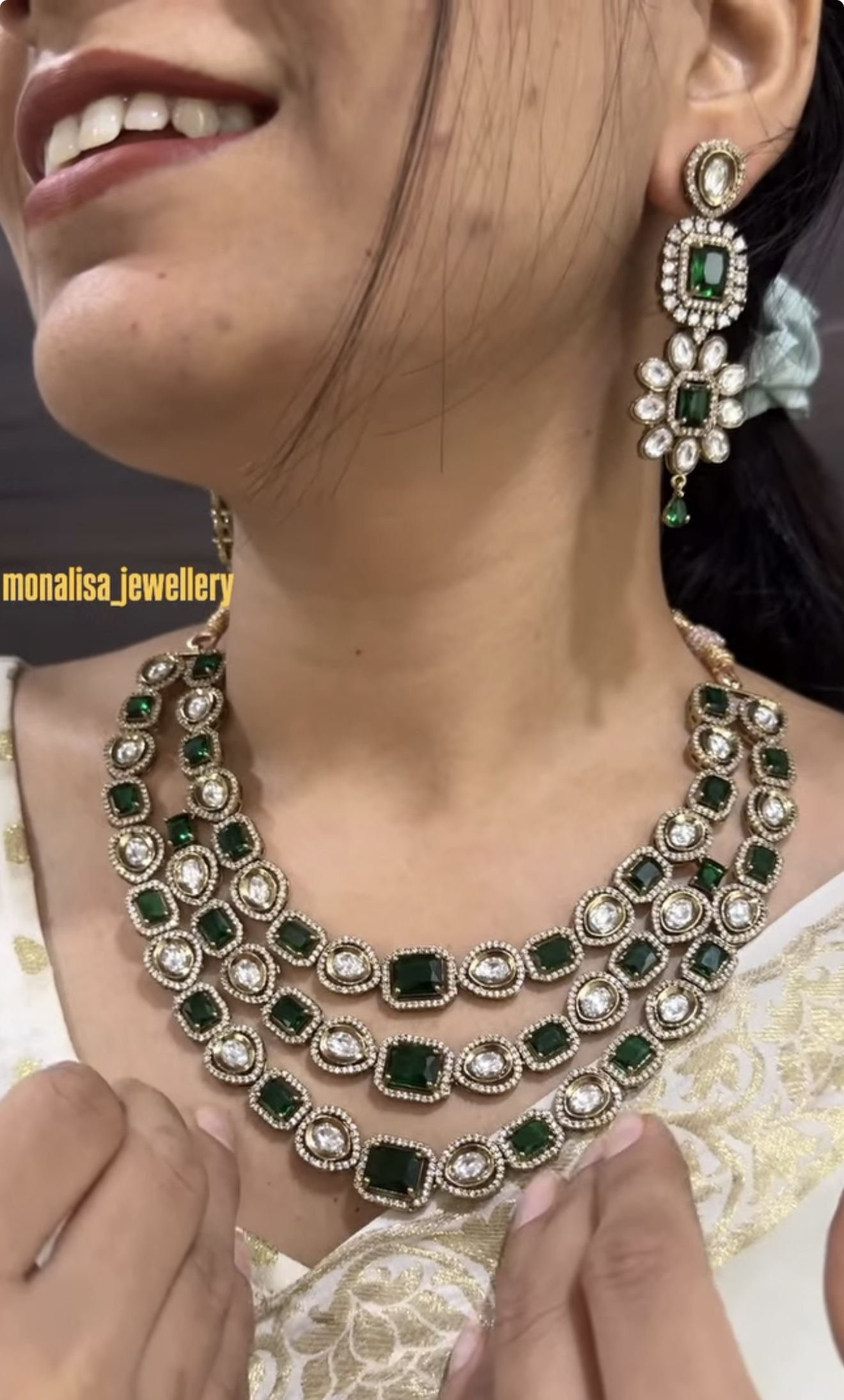 Rumaisa Antique Designer Necklace Set