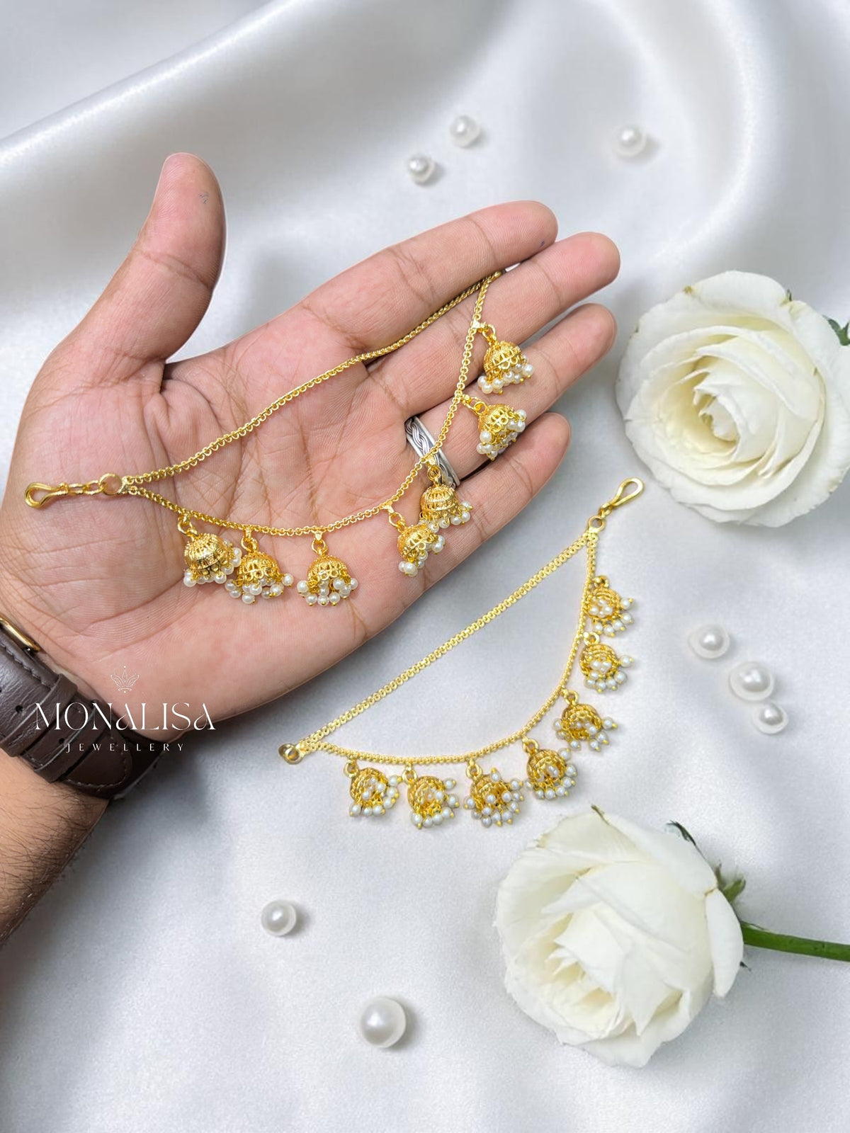 Myra Antique Designer Ear chain