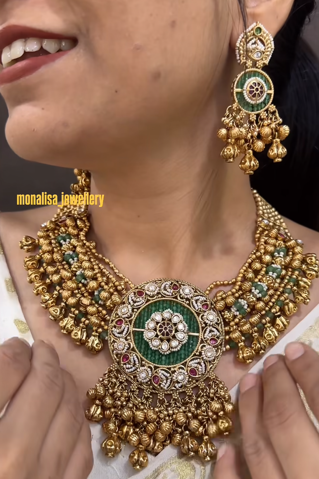 Saachi Antique Designer Necklace Set