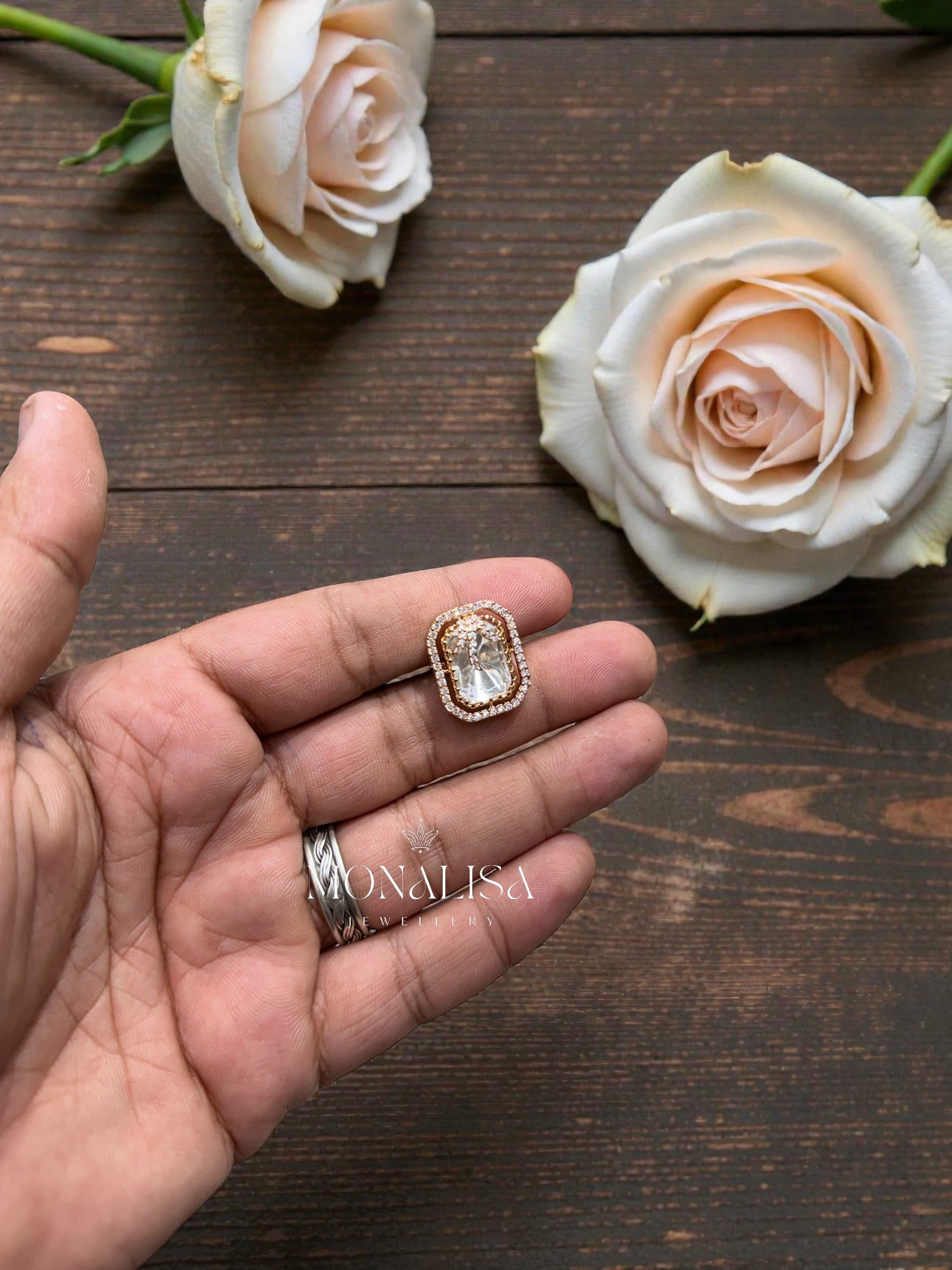 Sidhi Polki Designer Ring
