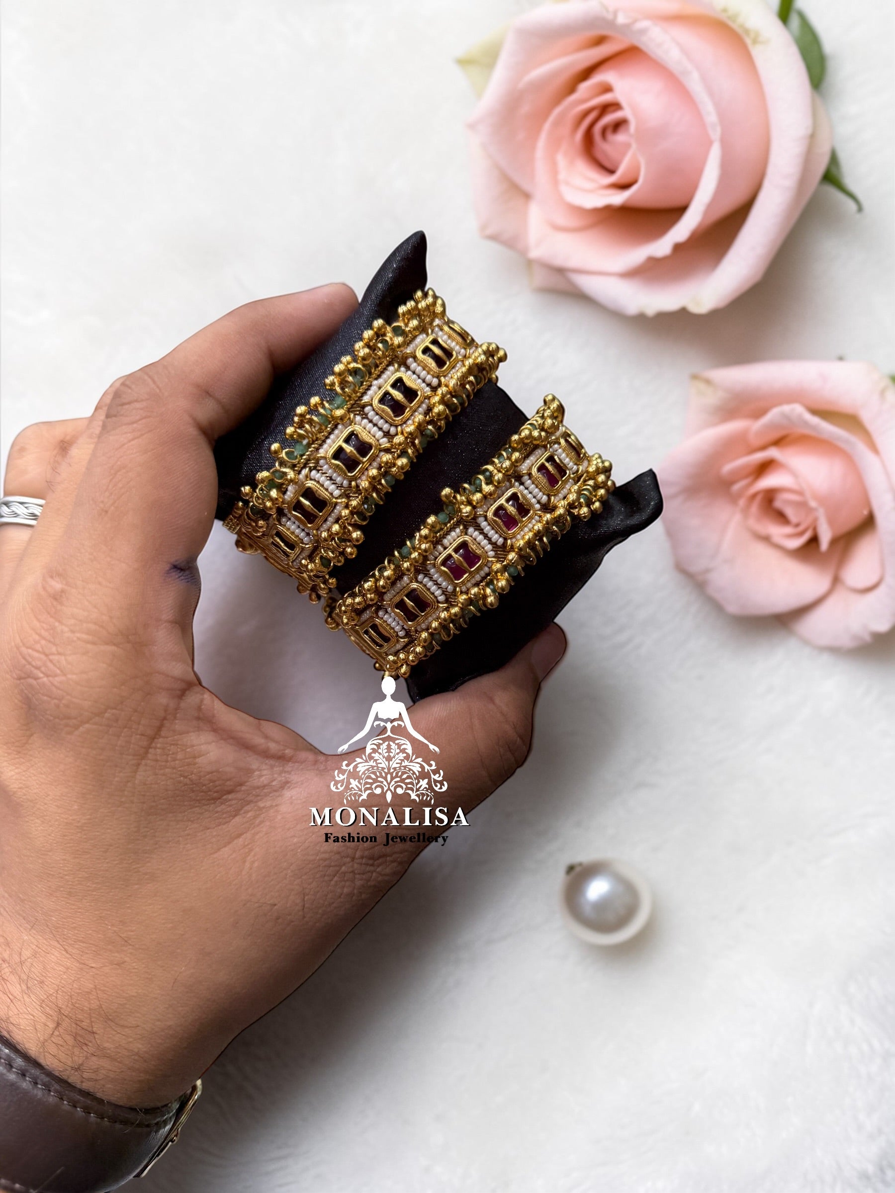 Sumitra Antique Designer Bangles