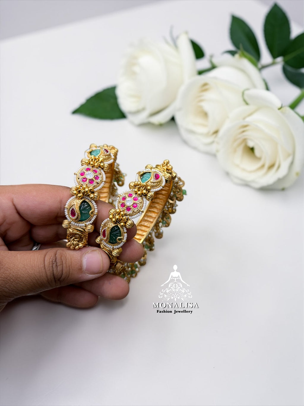 Pankhudi Antique Designer Bangles