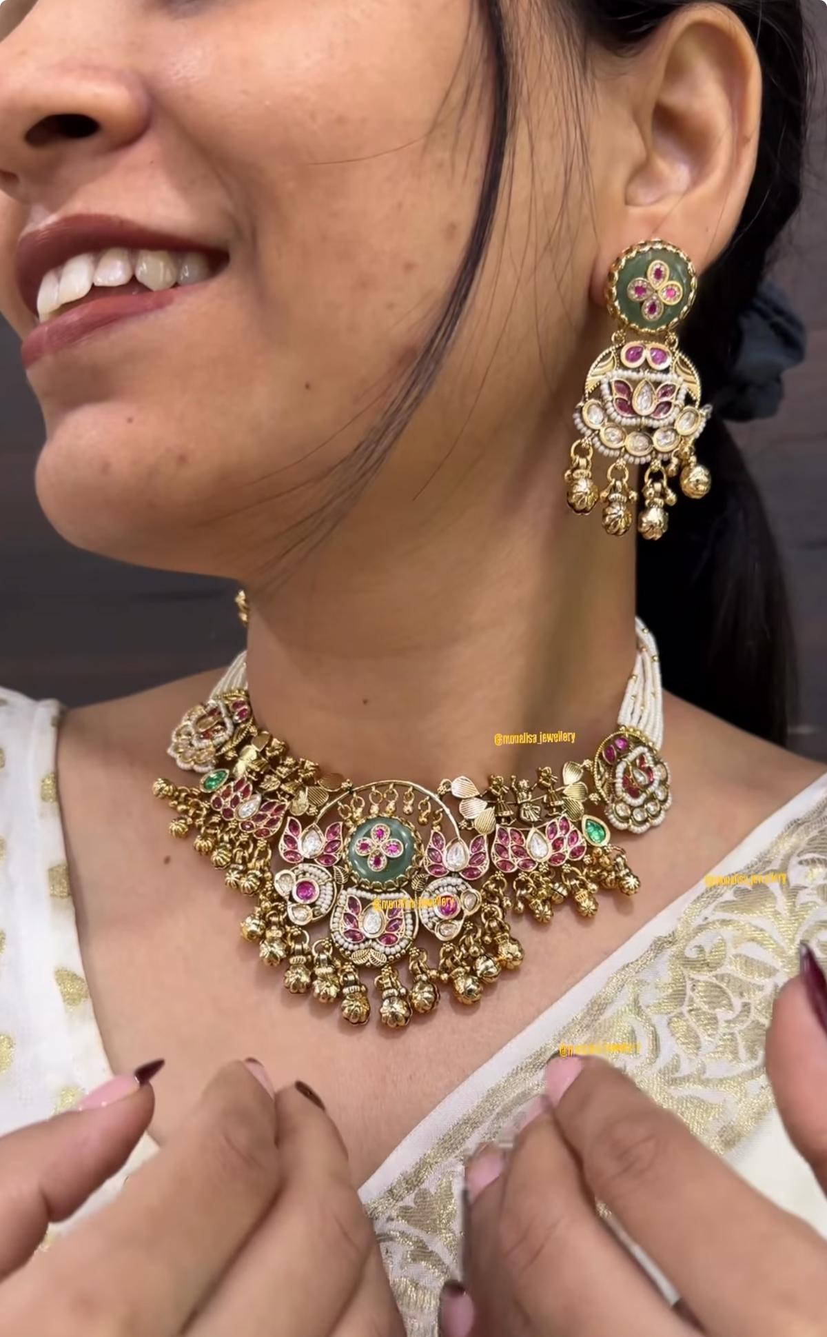 Paavni Antique Designer Necklace Set