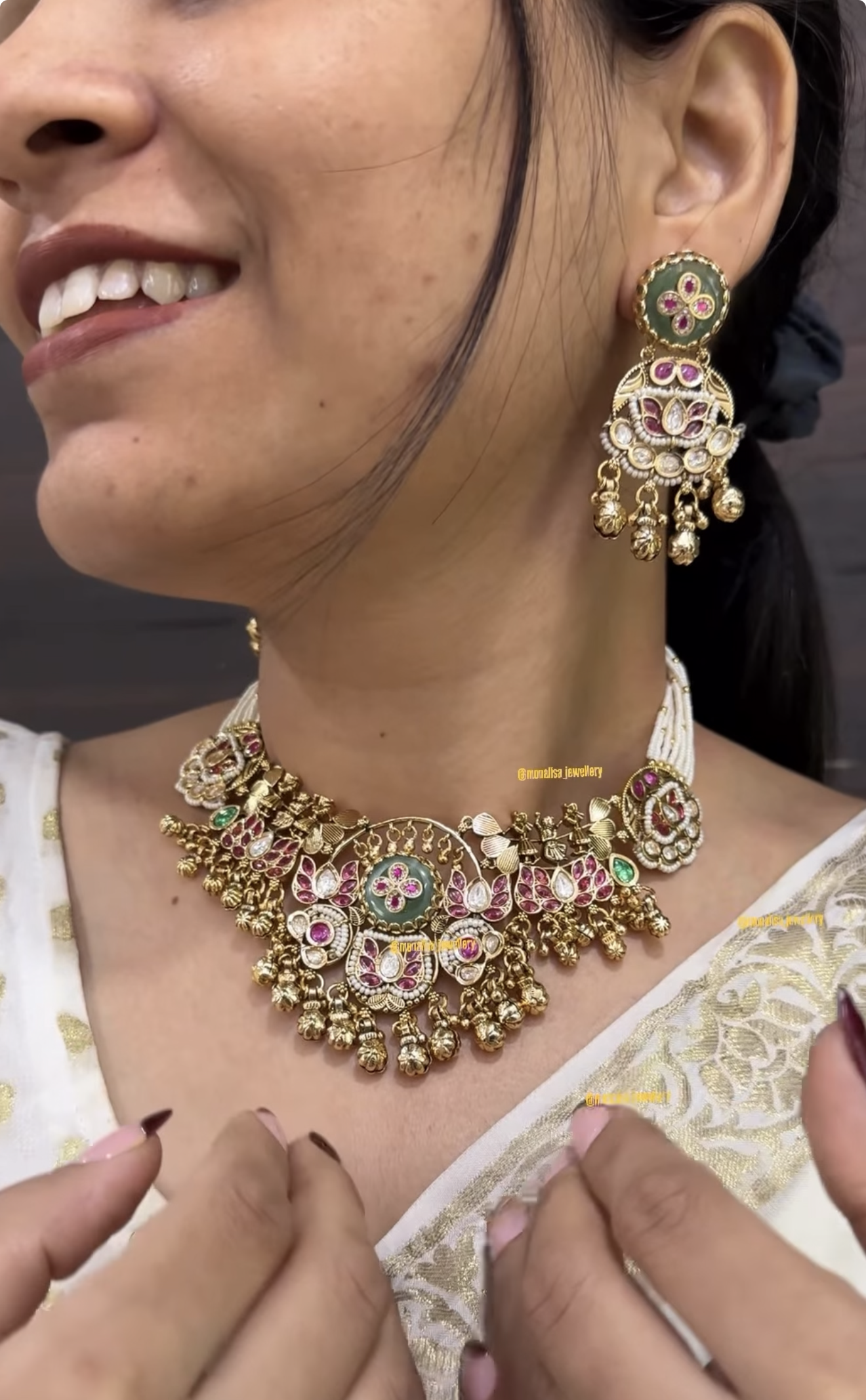 Paavni Antique Designer Necklace Set