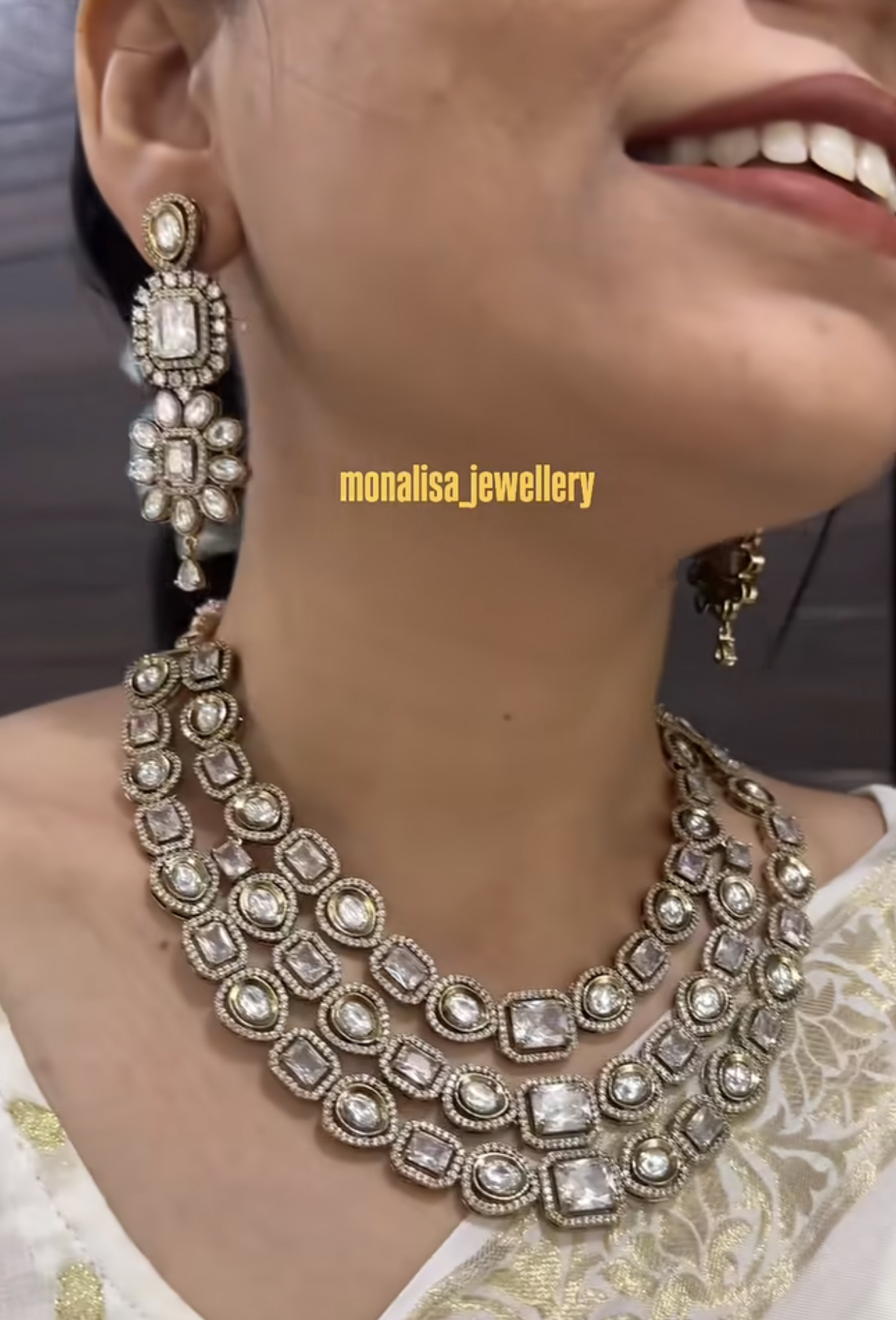 Himani polki Designer Necklace Set
