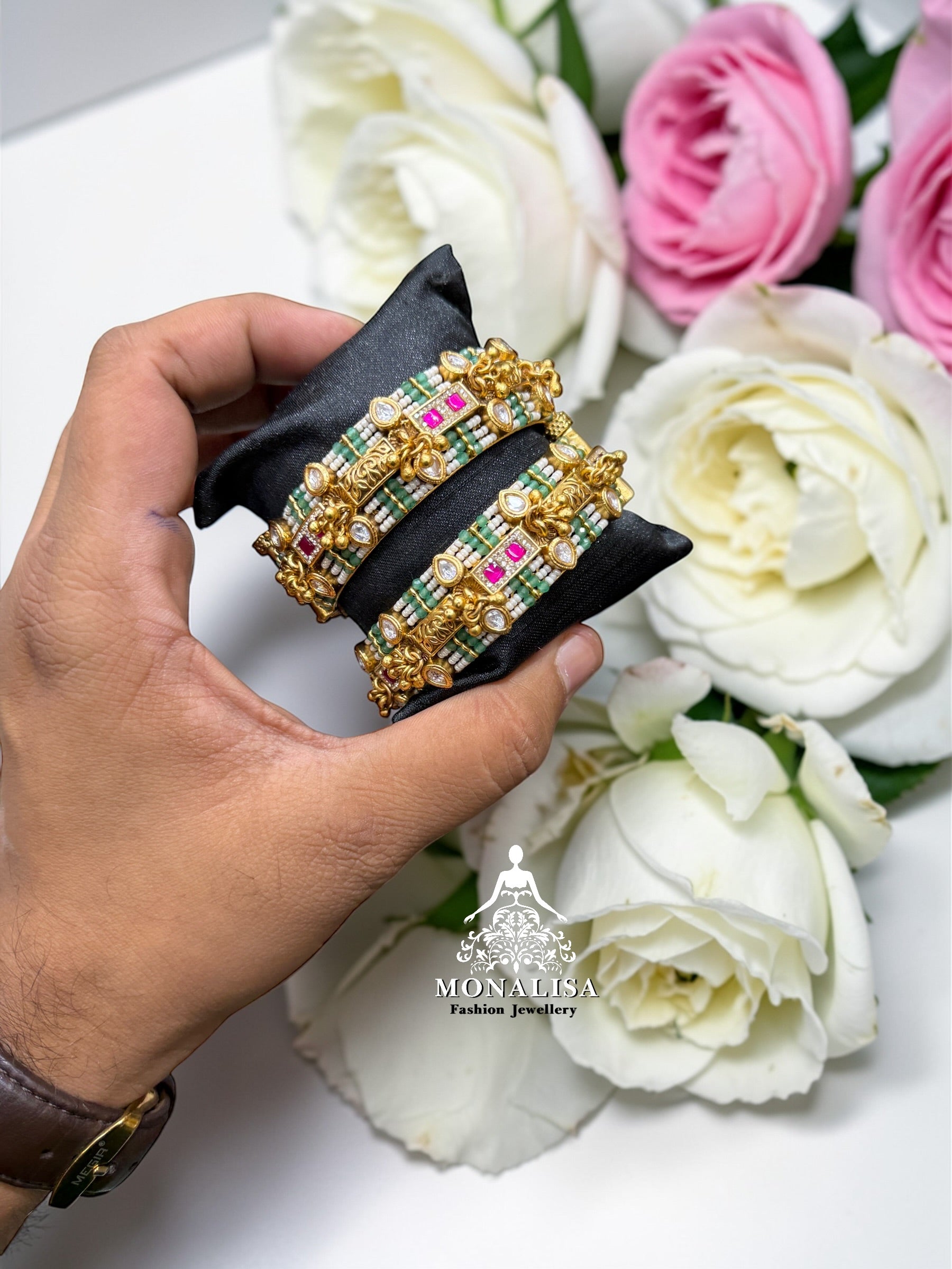 Sikha Antique Designer Bangles