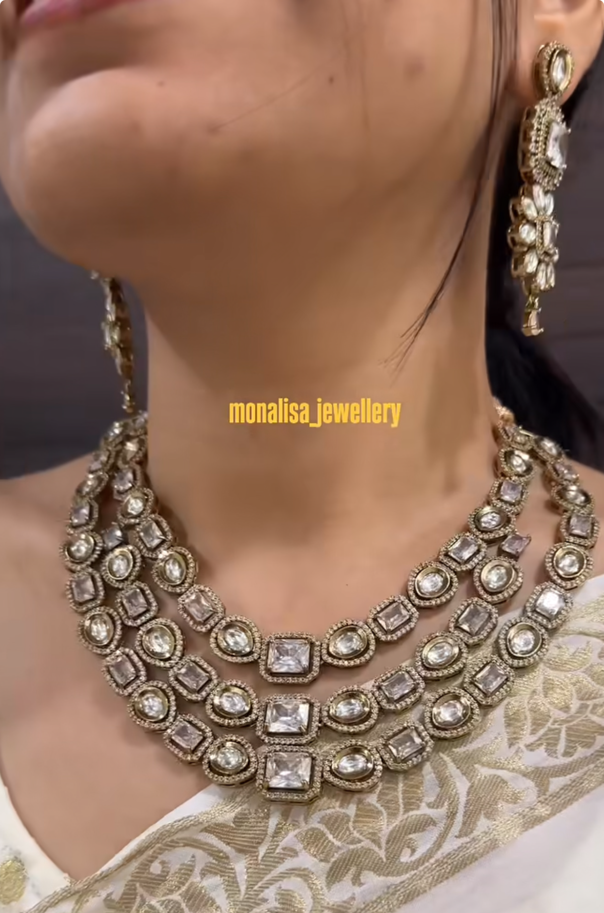Himani polki Designer Necklace Set