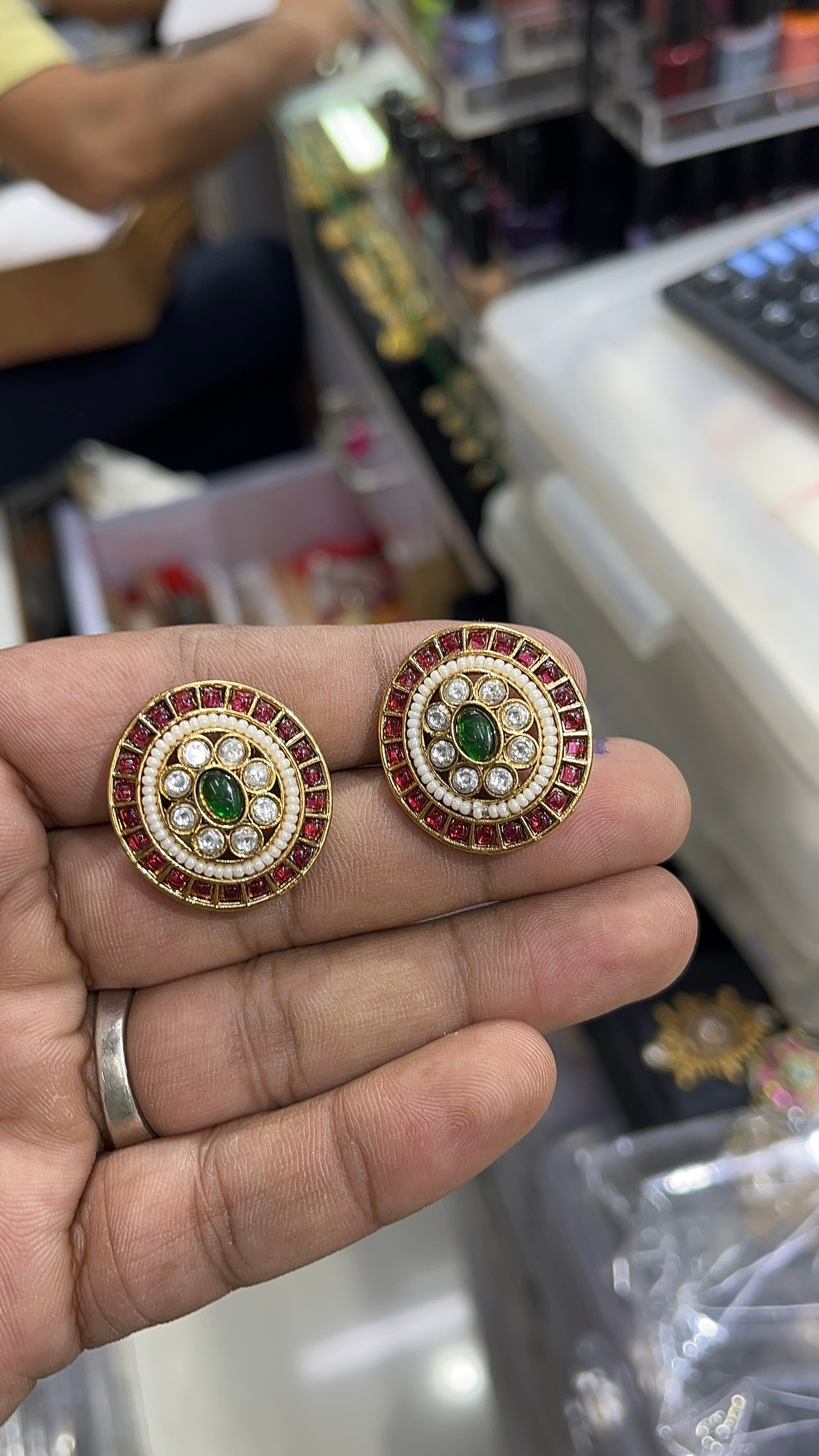 Rajvi Antique Designer studs