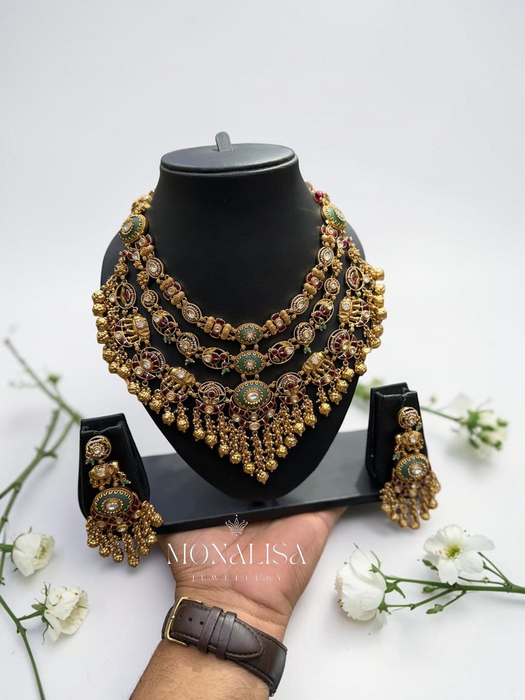 Rubina Antique Designer Necklace Set