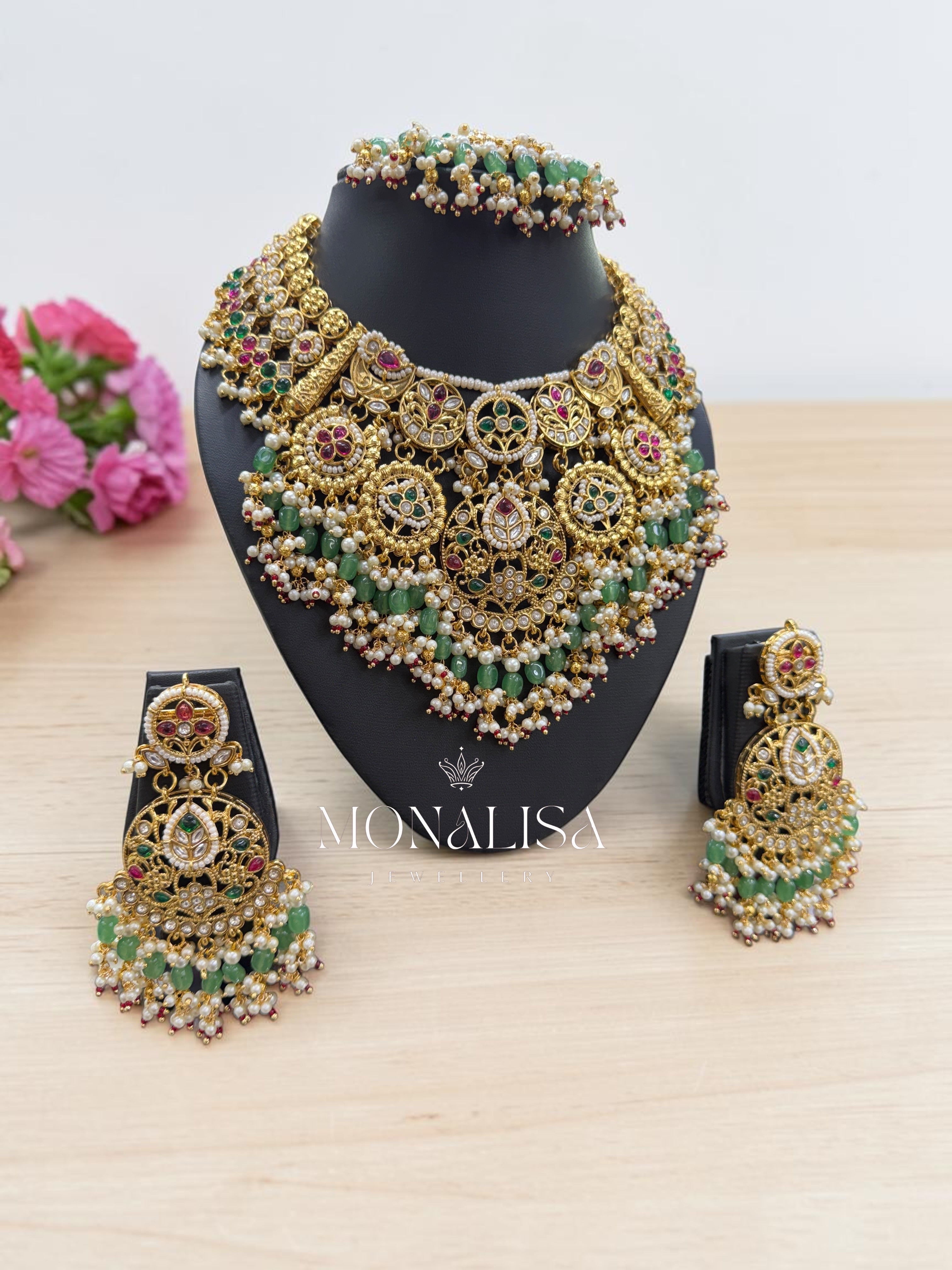 Shirika Antique Designer Necklace Set