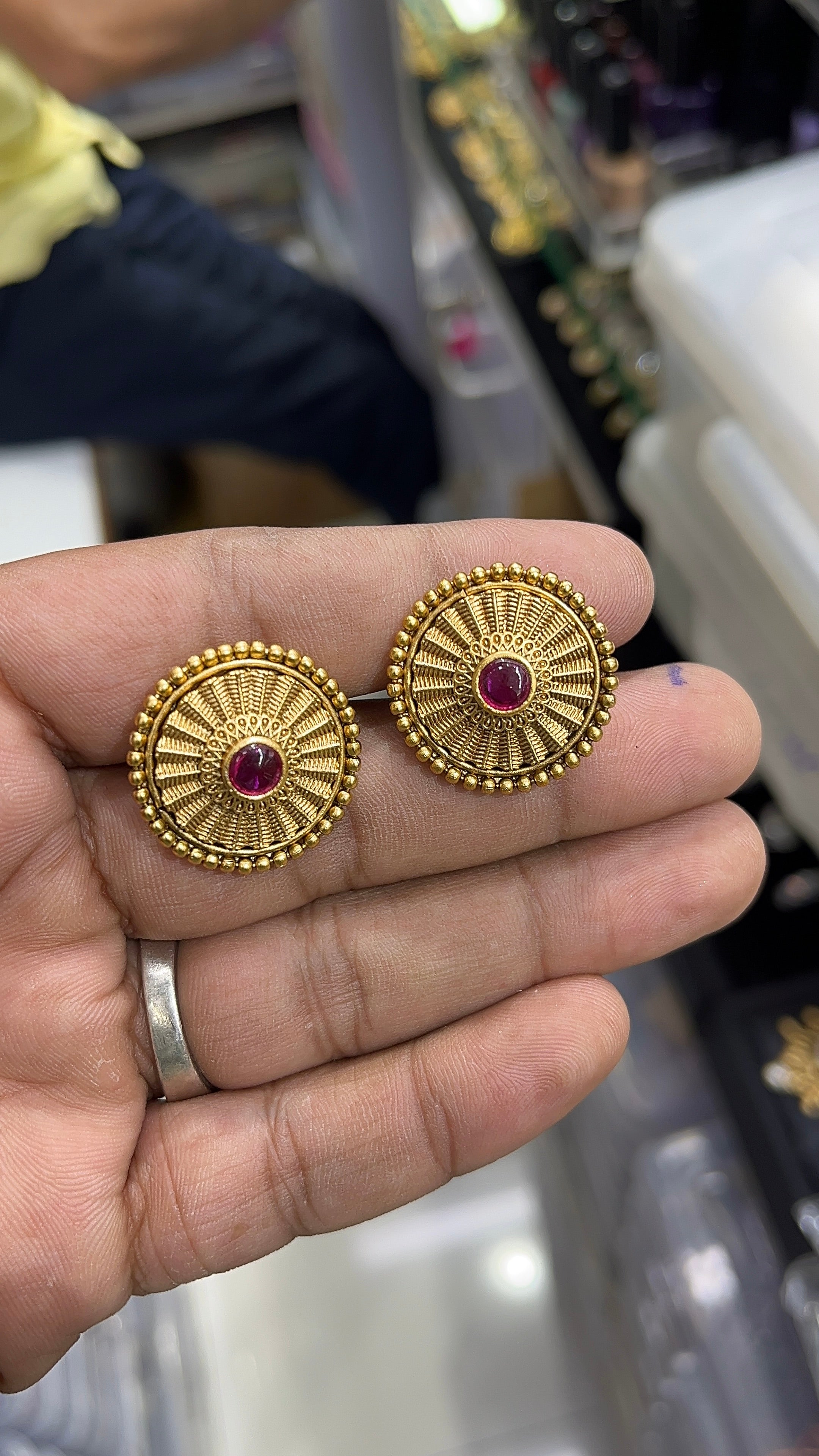 Jia Antique Designer studs