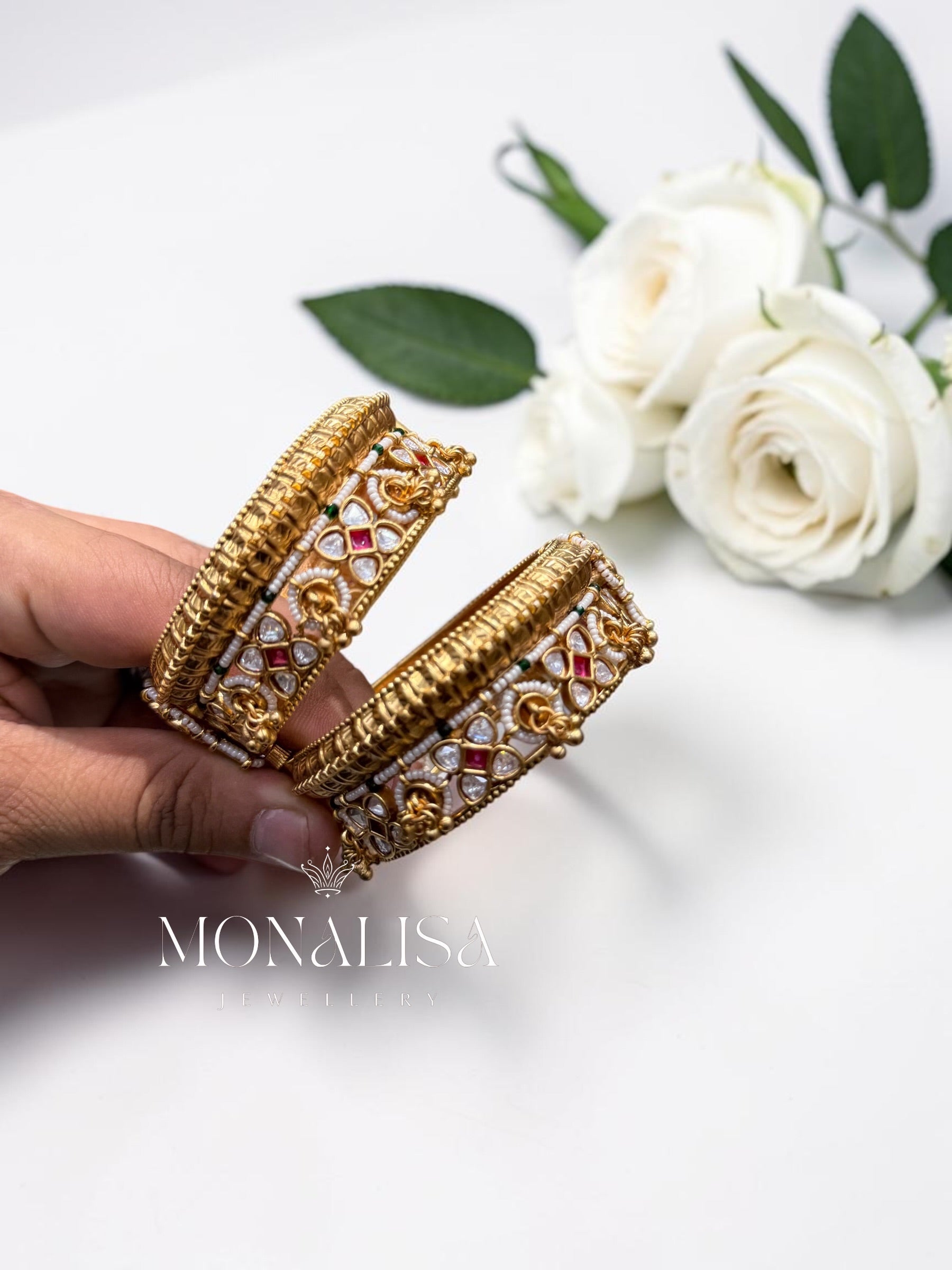 Sonika Antique Designer Bangles