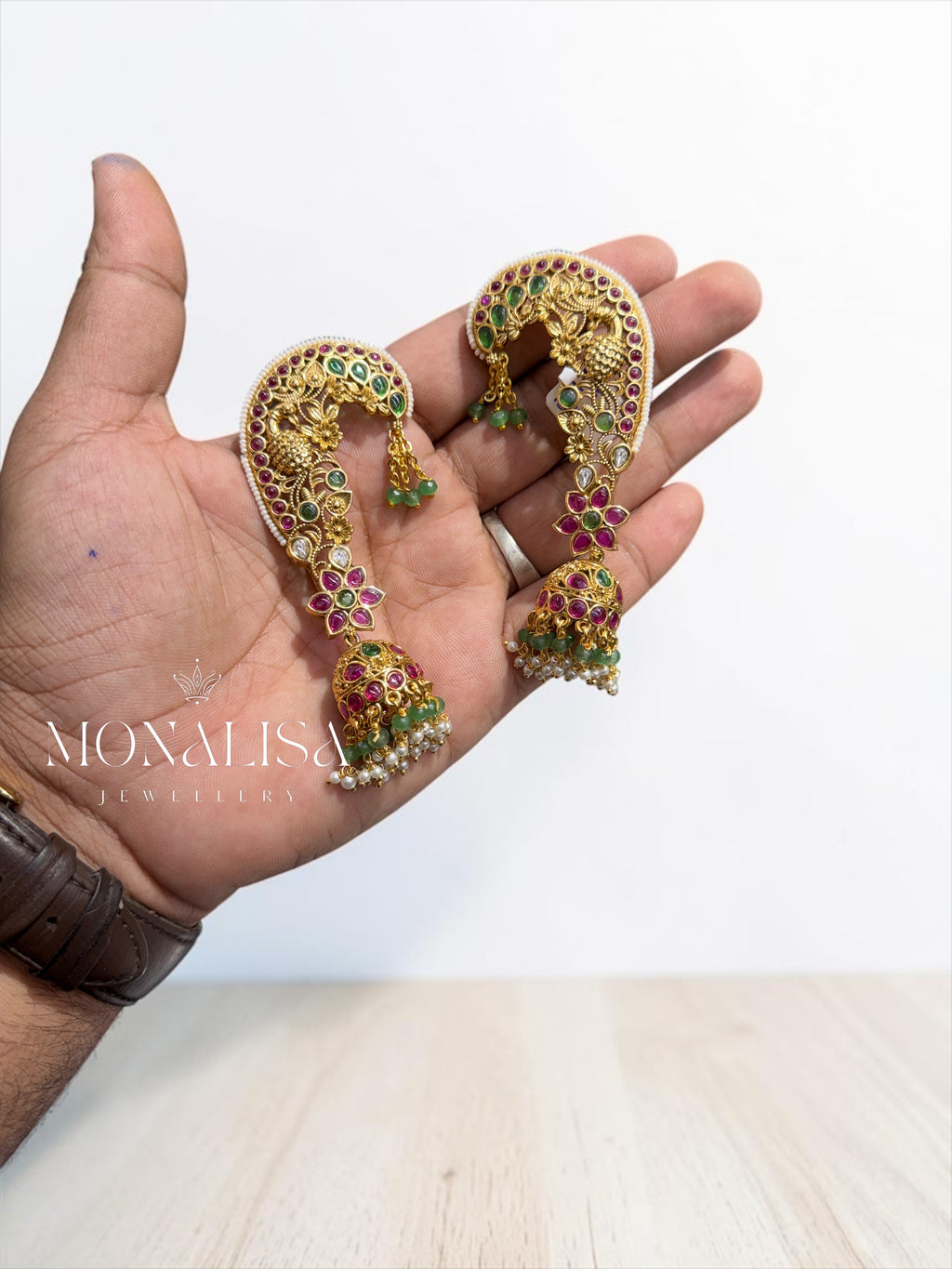 Jamini Antique Desinger Kaan Earing