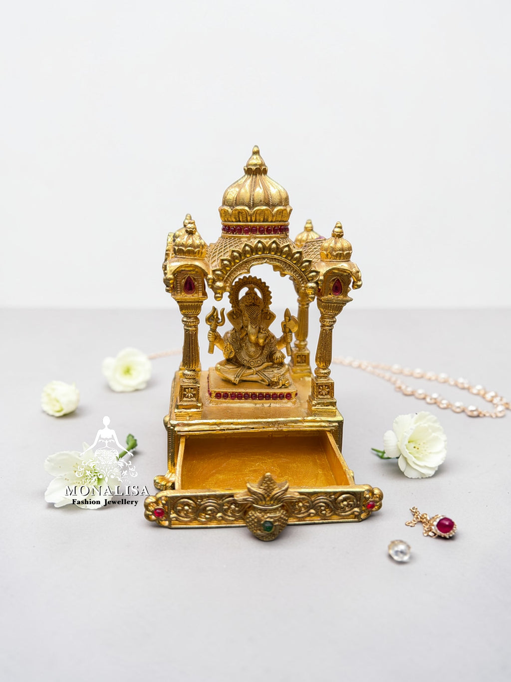 Gajanan Antique Designer kumkum box