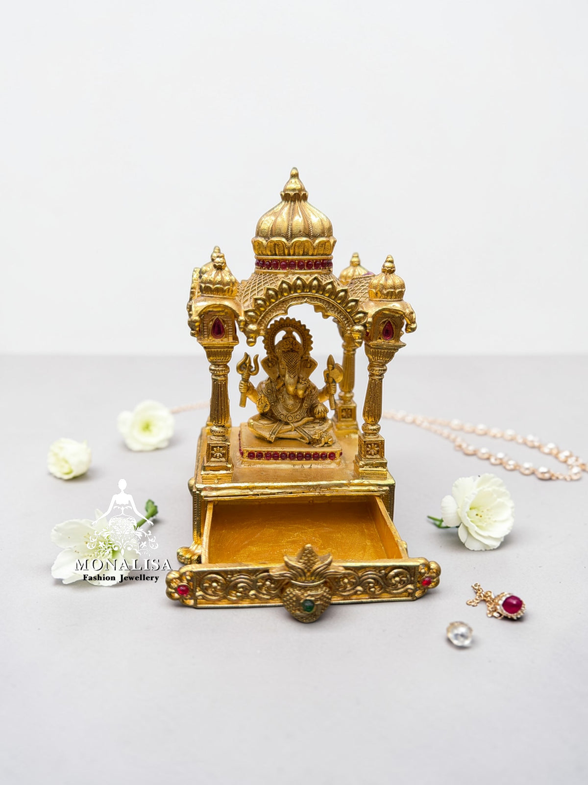 Gajanan Antique Designer kumkum box