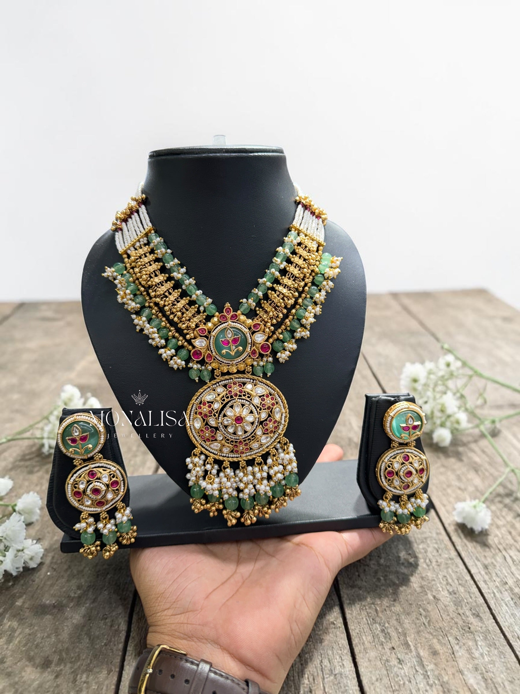 Dhara Antique Designer Necklace Set