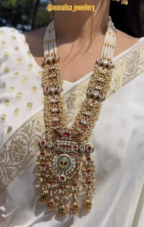 Aahana Antique Designer Necklace Set