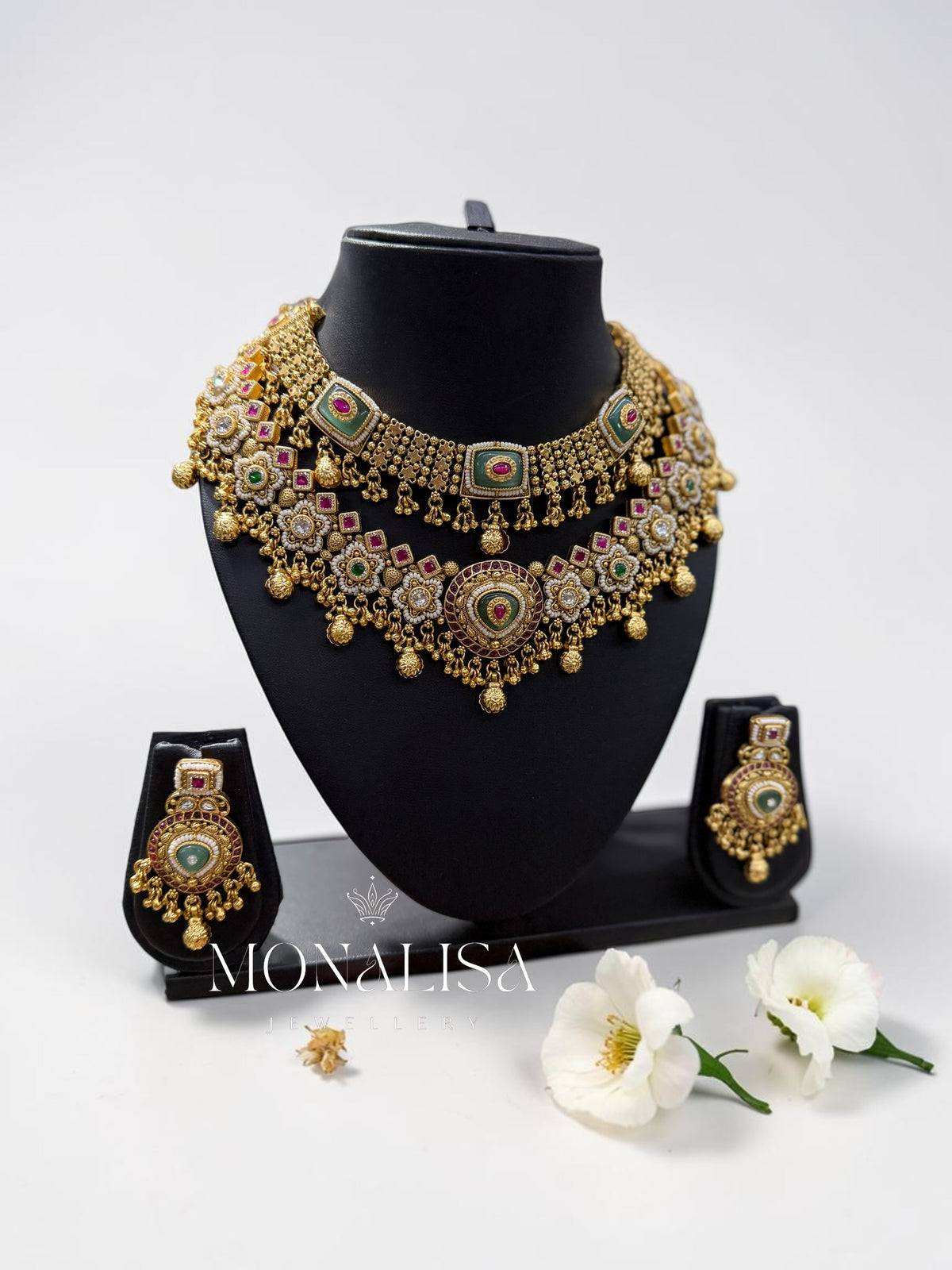 Mira Antique Designer Necklace Set