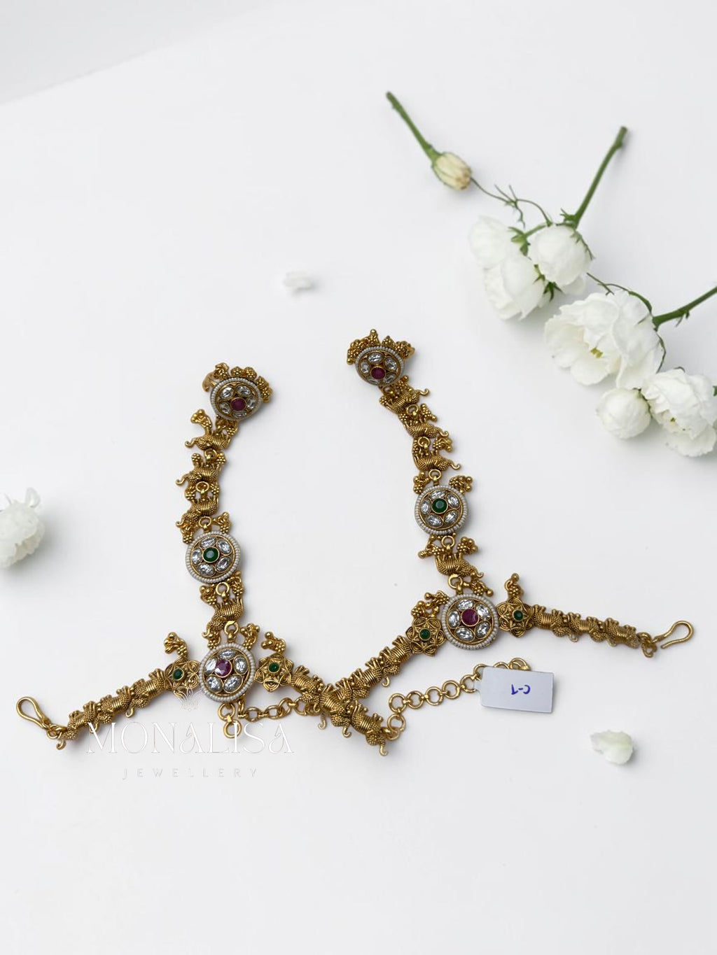 Charvi Antique Designer Hathphool