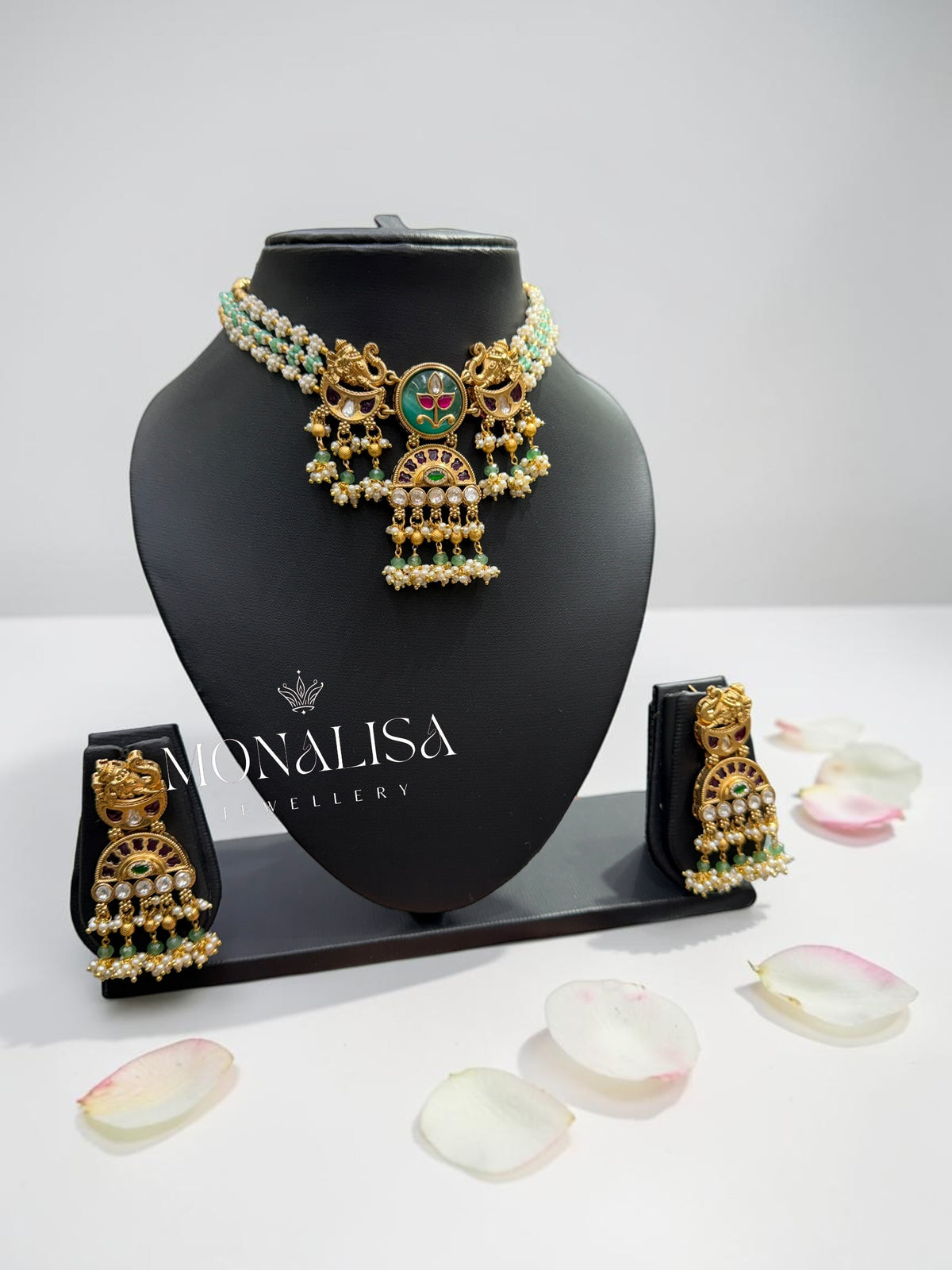 Vanshi Antique Designer Necklace Set