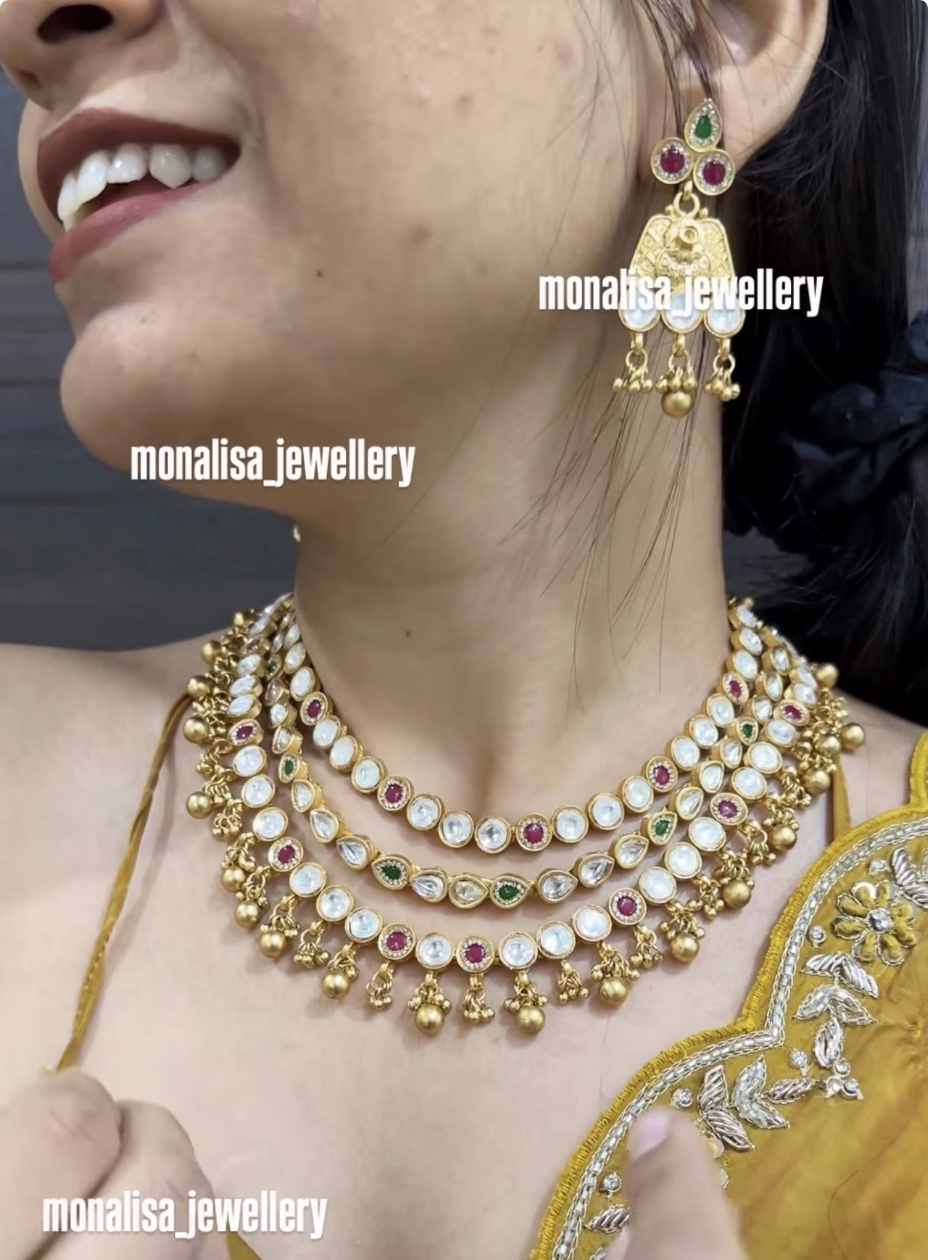 Misty Antique Designer Necklace Set
