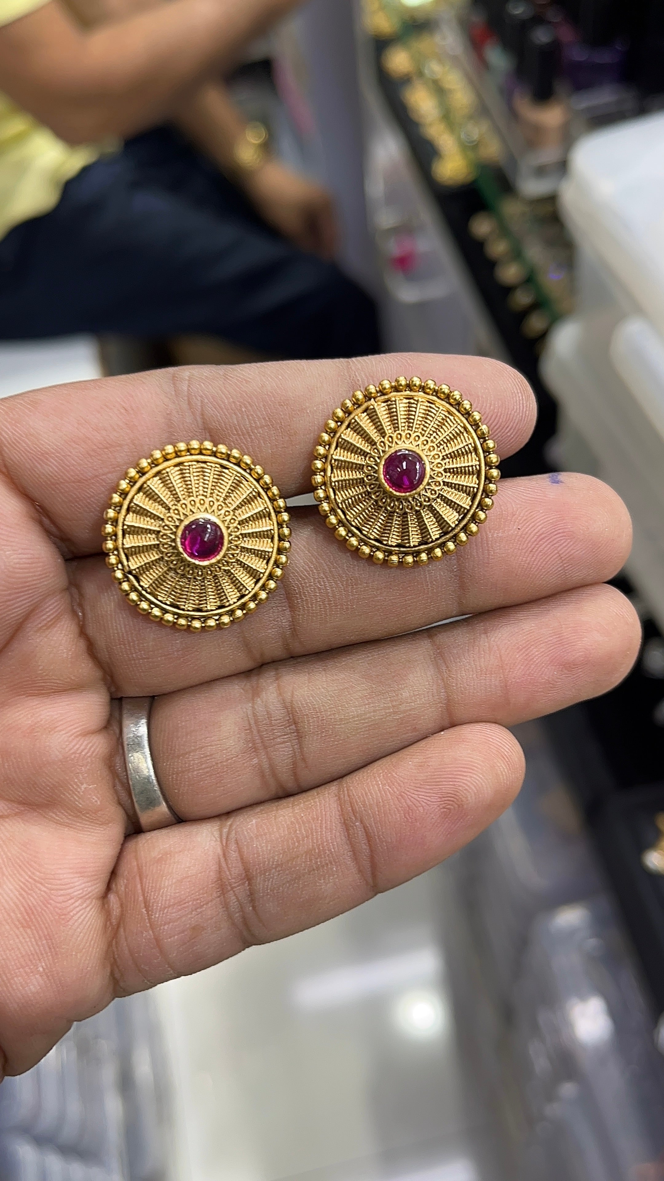 Jia Antique Designer studs