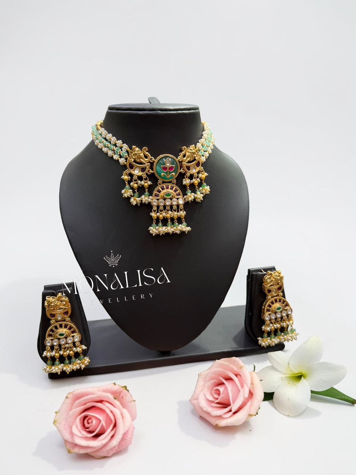 Vanshi Antique Designer Necklace Set