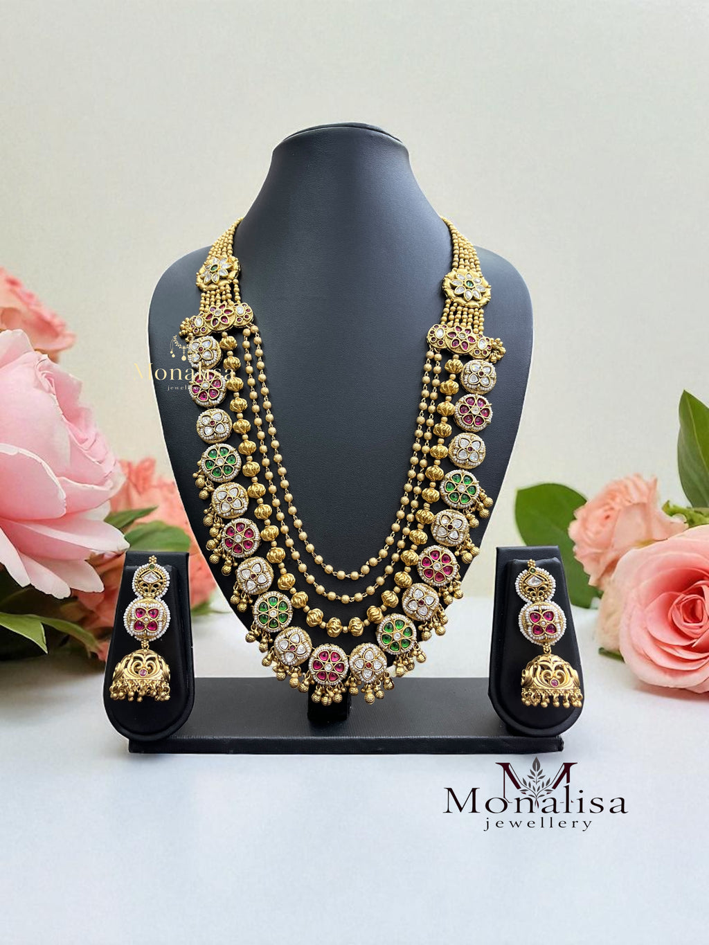 Pushpaa-2 Antique Designer Long Necklace