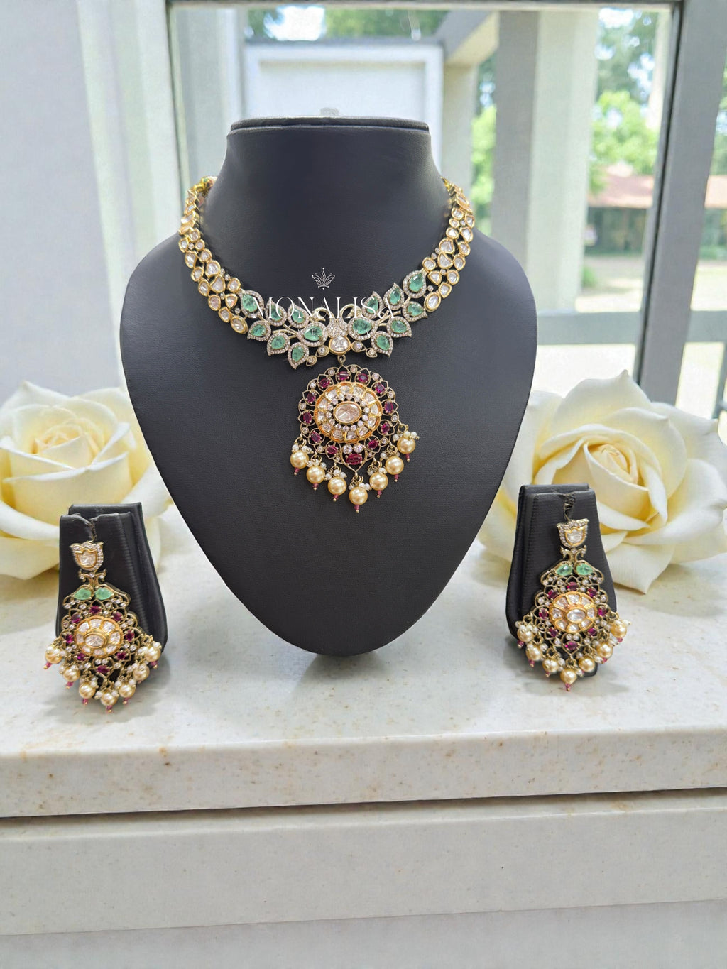 Minka Polki Designer Necklace Set