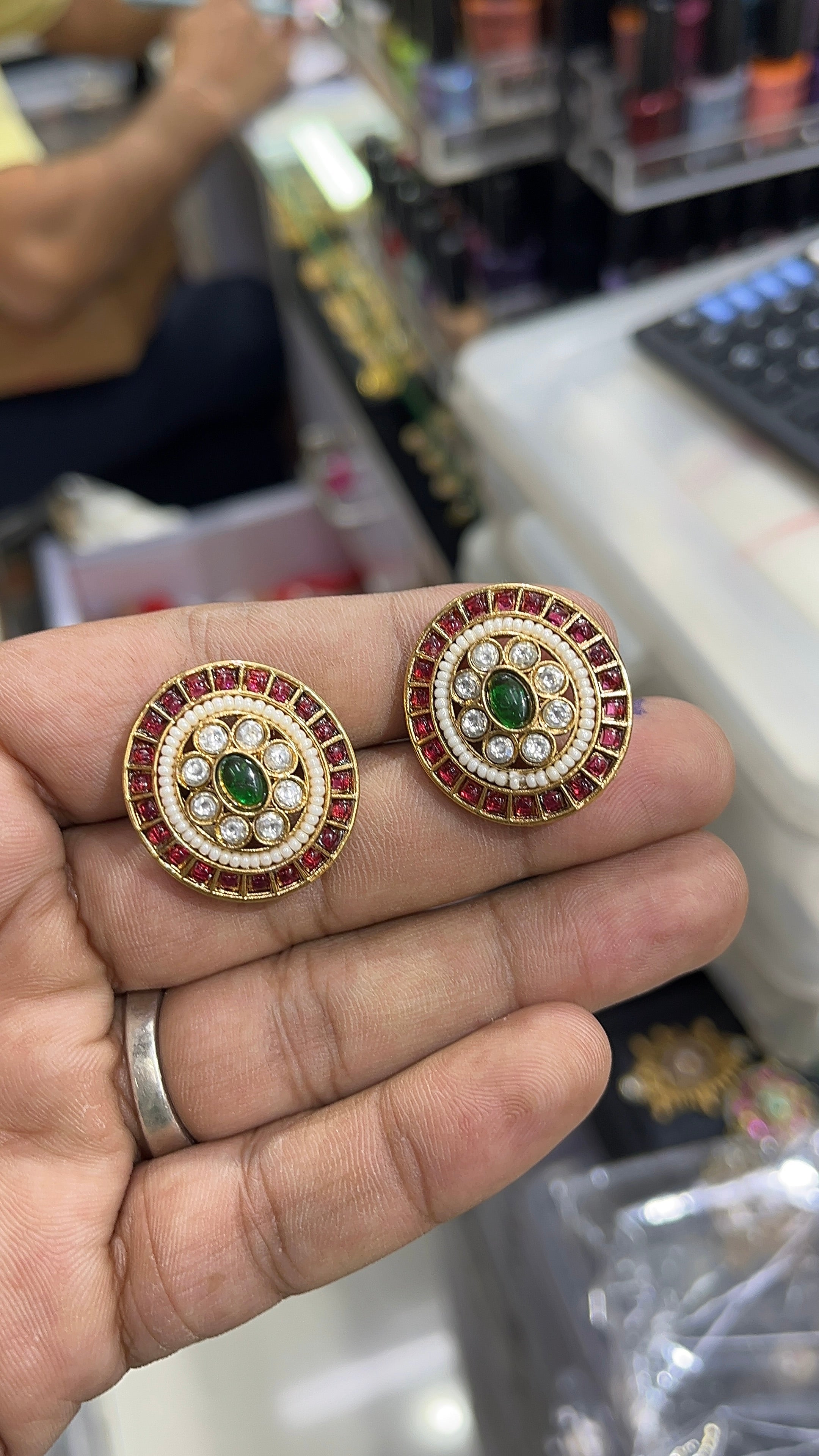 Rajvi Antique Designer studs